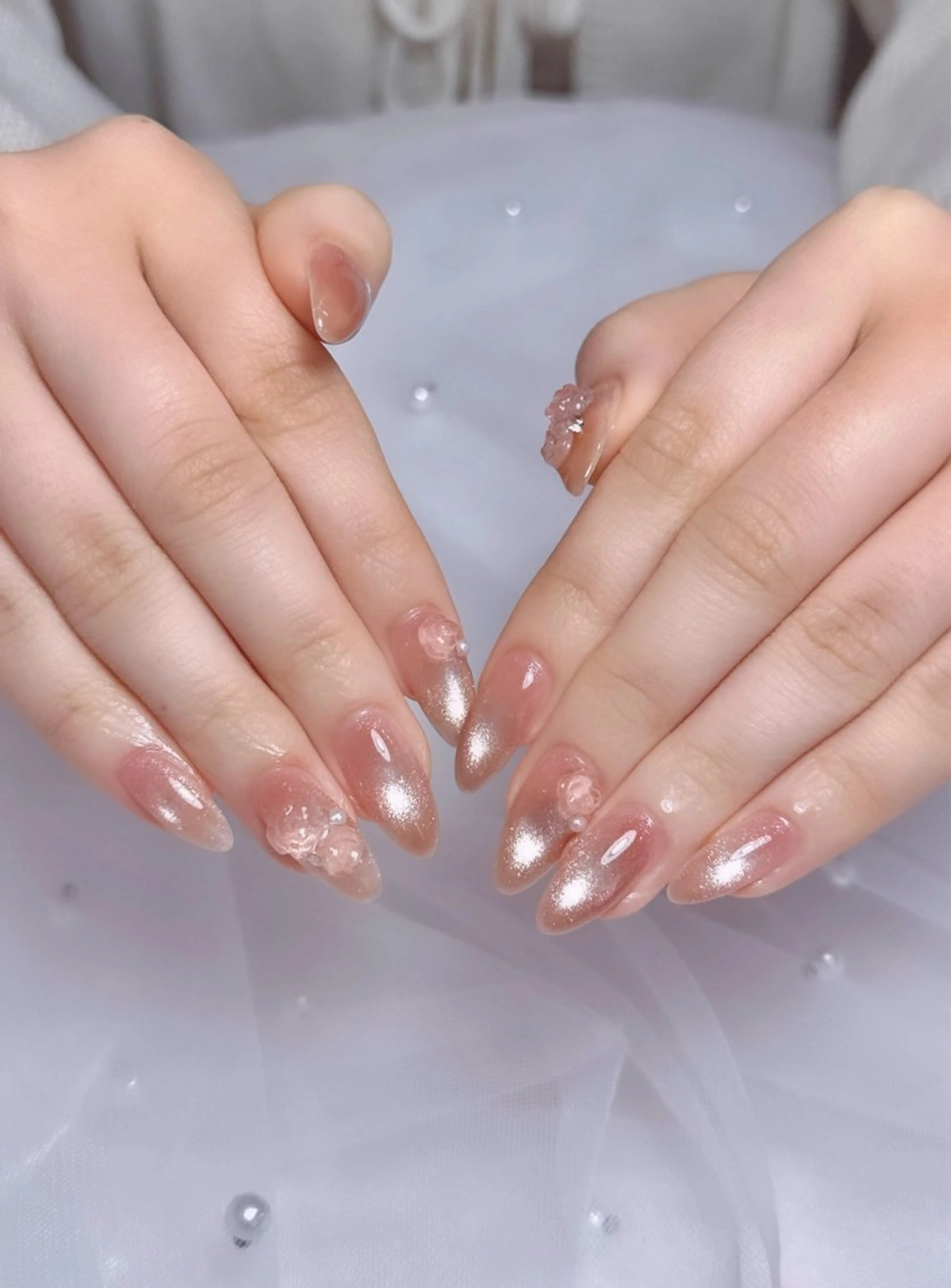 ネイル マグネットネイル ハンドネイル Leliennail ハシグチのネイルデザイン