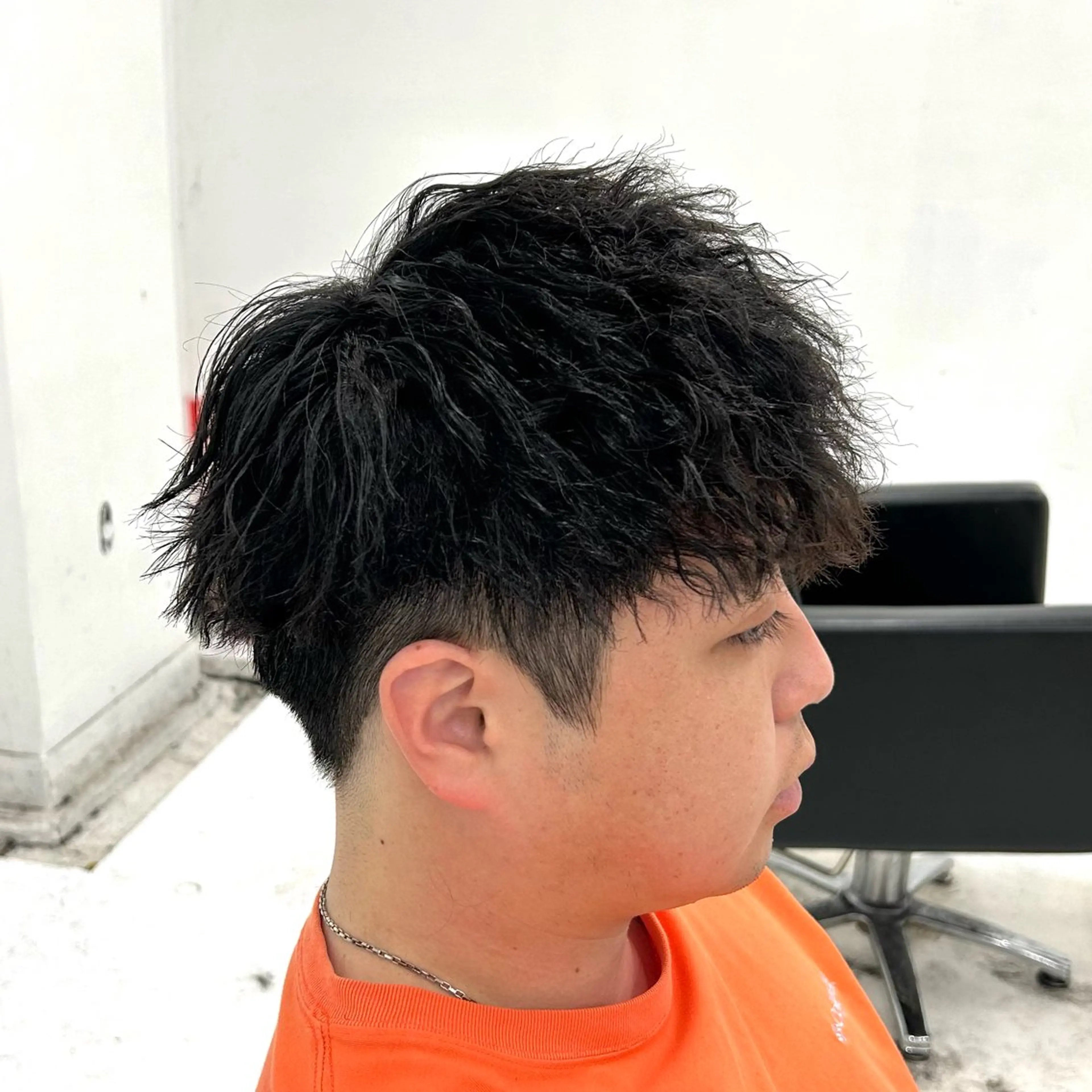 ショート パーマ メンズ メンズパーマ メンズツイストパーマ ツイストパーマ 【メンズパーマ特化】 🍏網中勇喜のヘアスタイル