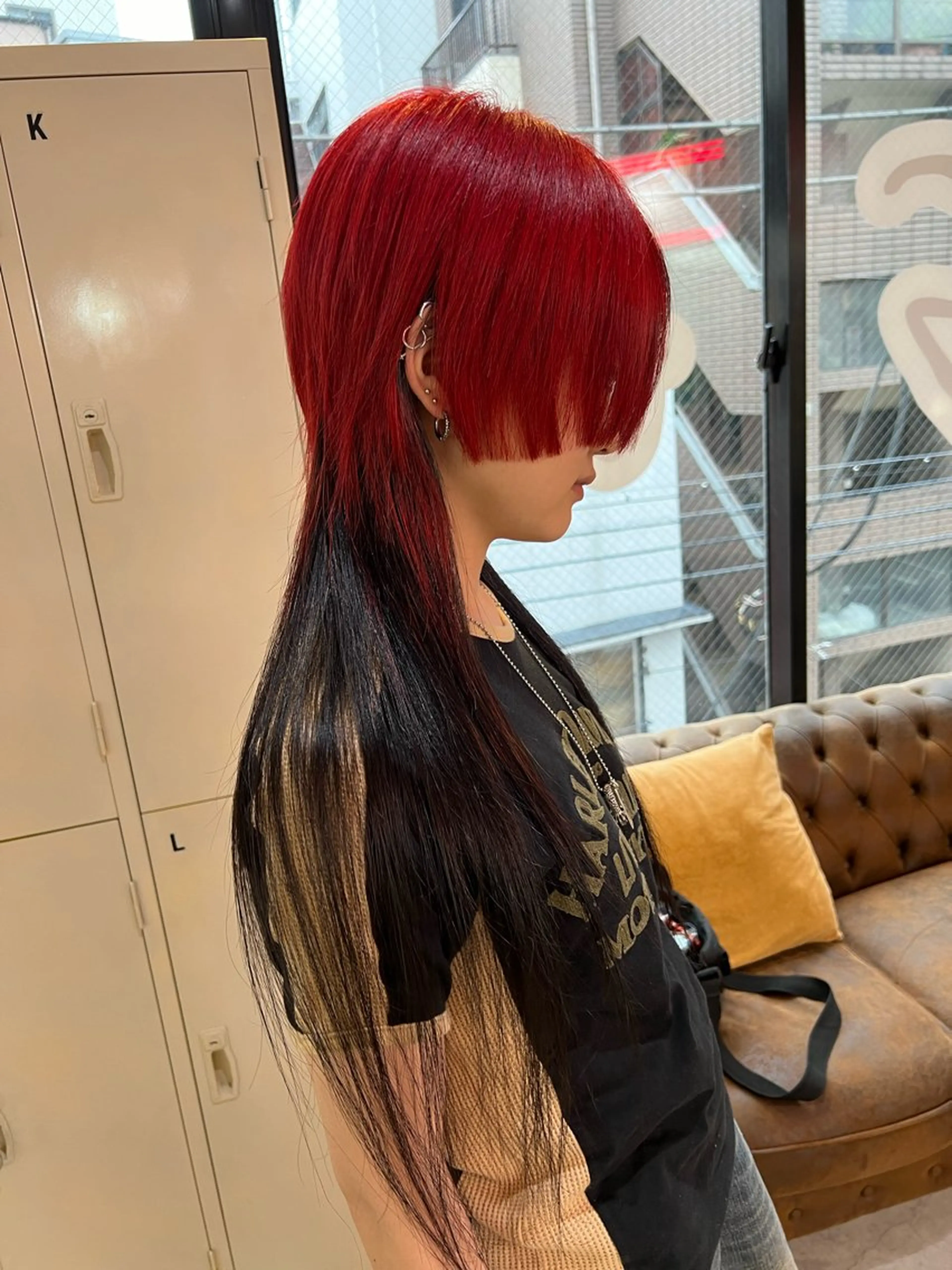 ミディアム 💥ウルフカット デザインあんな💥のヘアスタイル