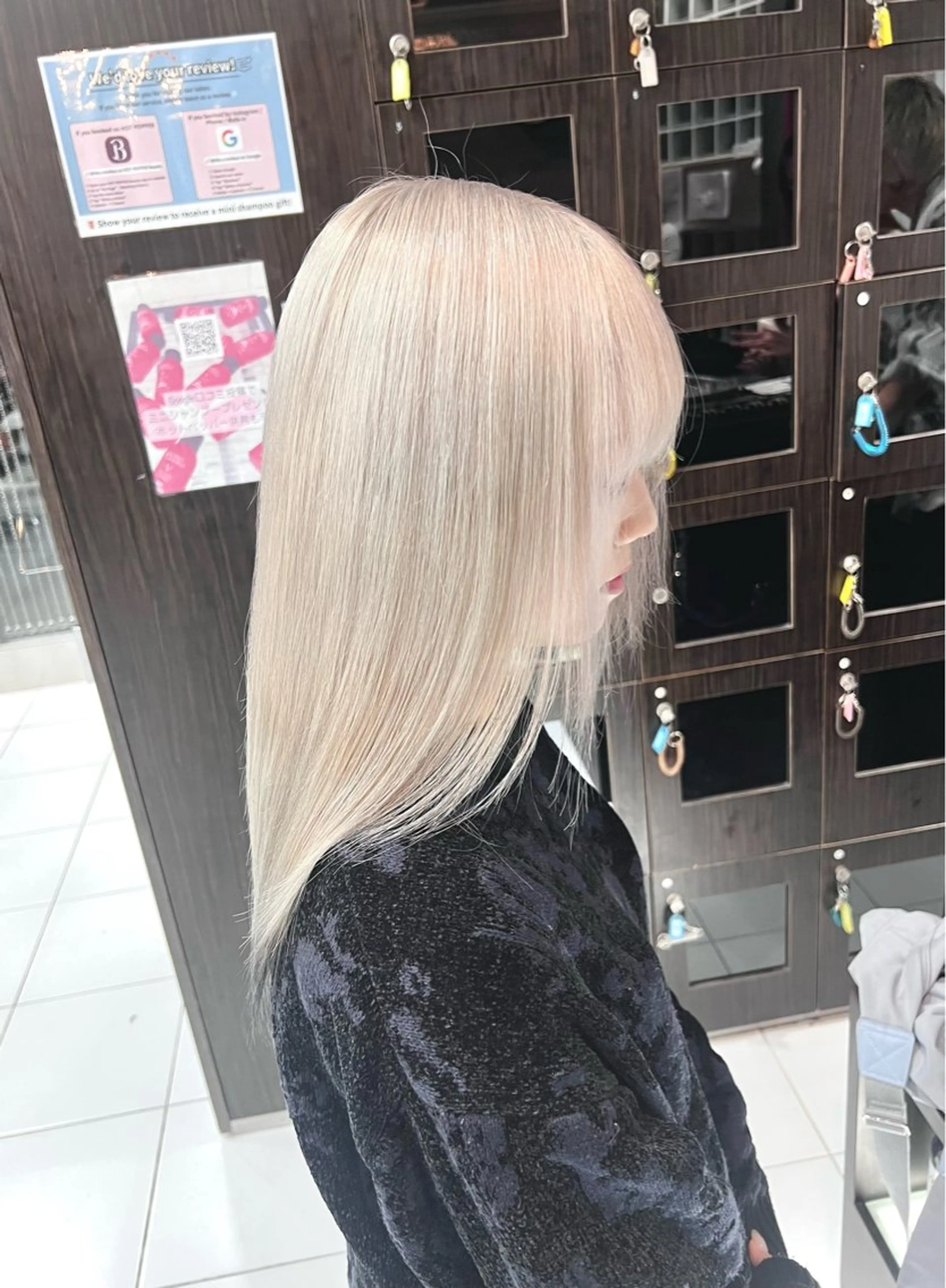 セミロング ヘアカラー トリートメント prize🤍ྀི kana🖤ྀིのヘアスタイル