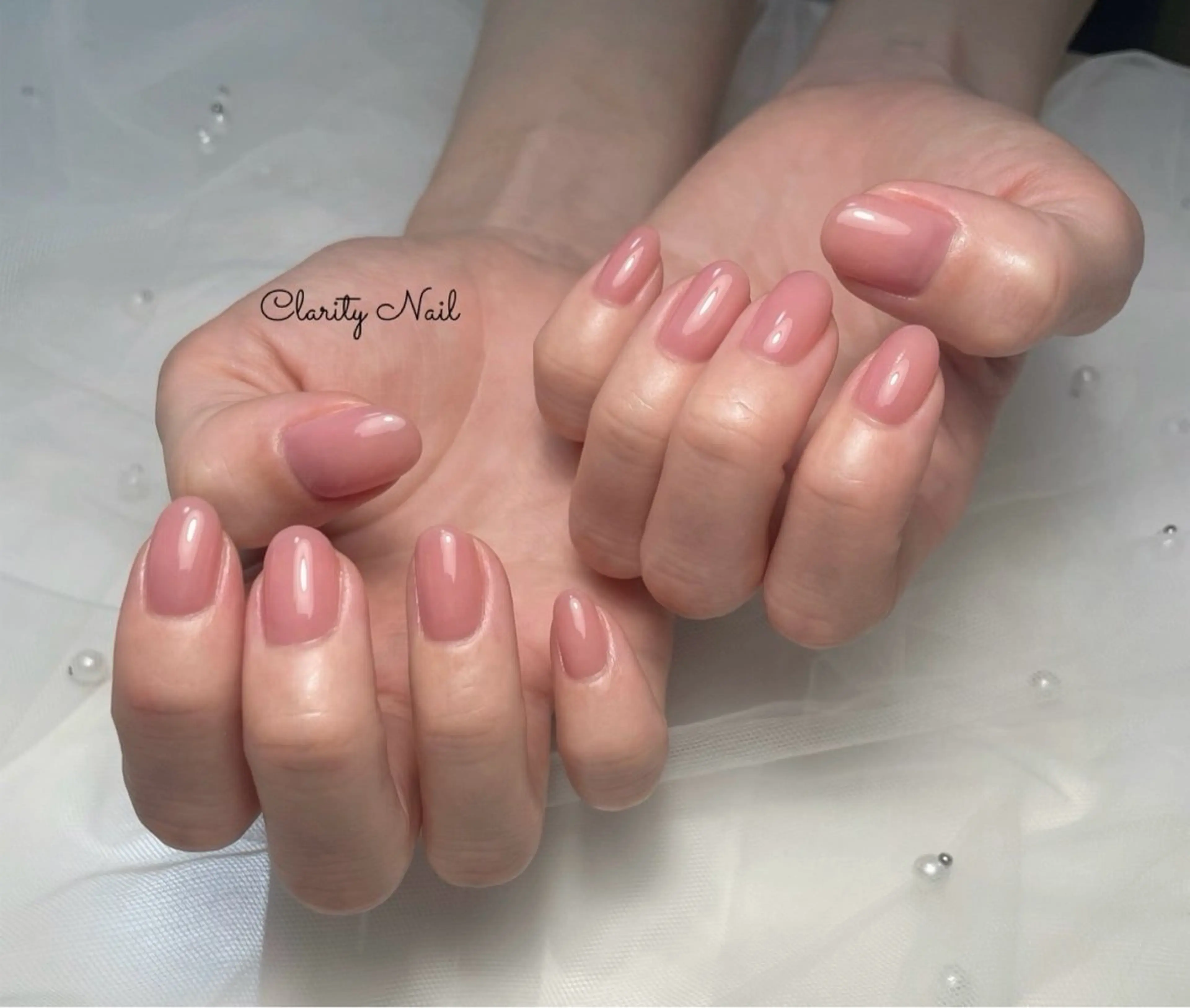 ネイル ワンカラーネイル ハンドネイル Clarity Nailのネイルデザイン