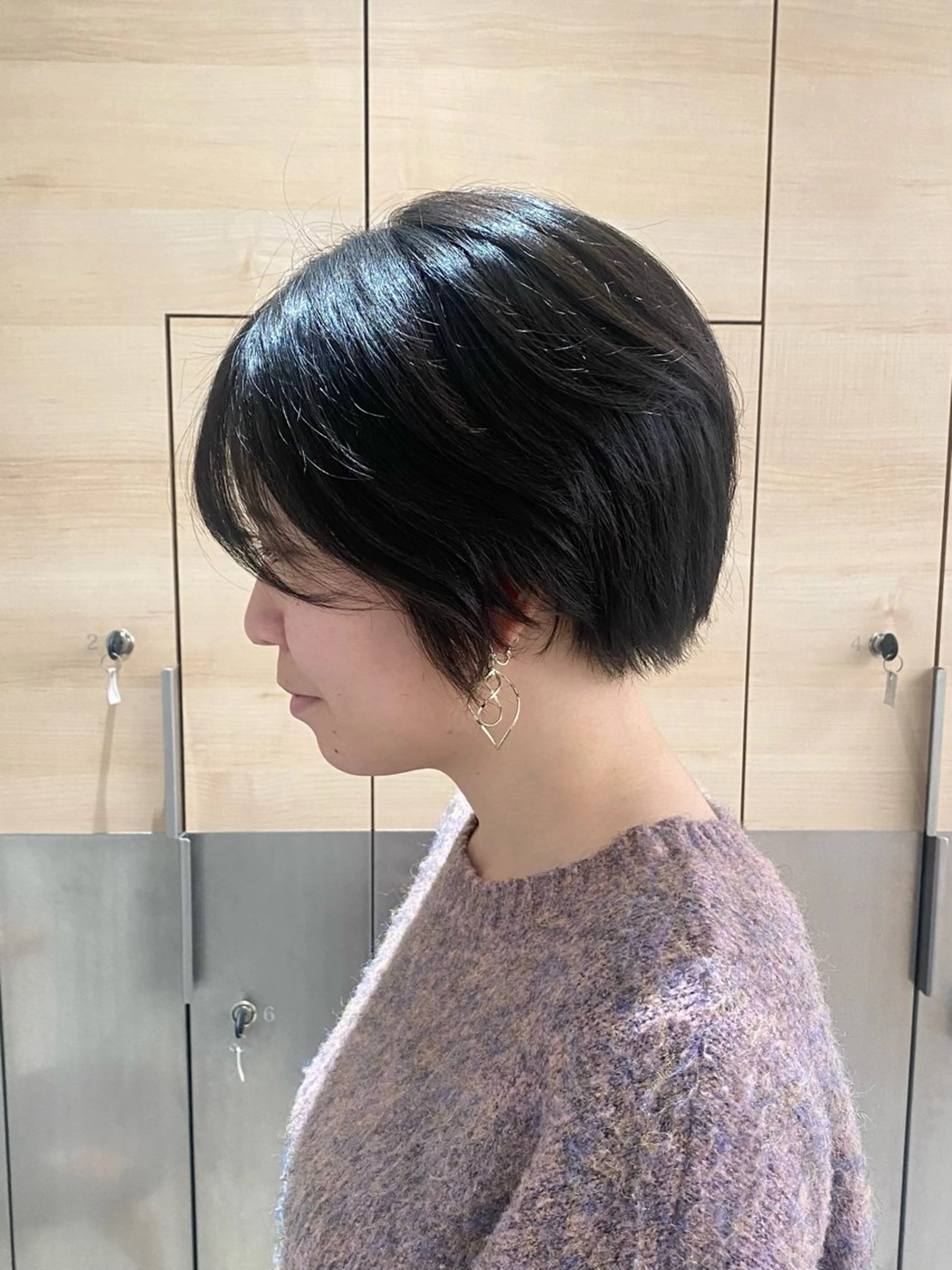 ショート ショートヘア sara/レイヤ ーカット【蔵前】のヘアスタイル