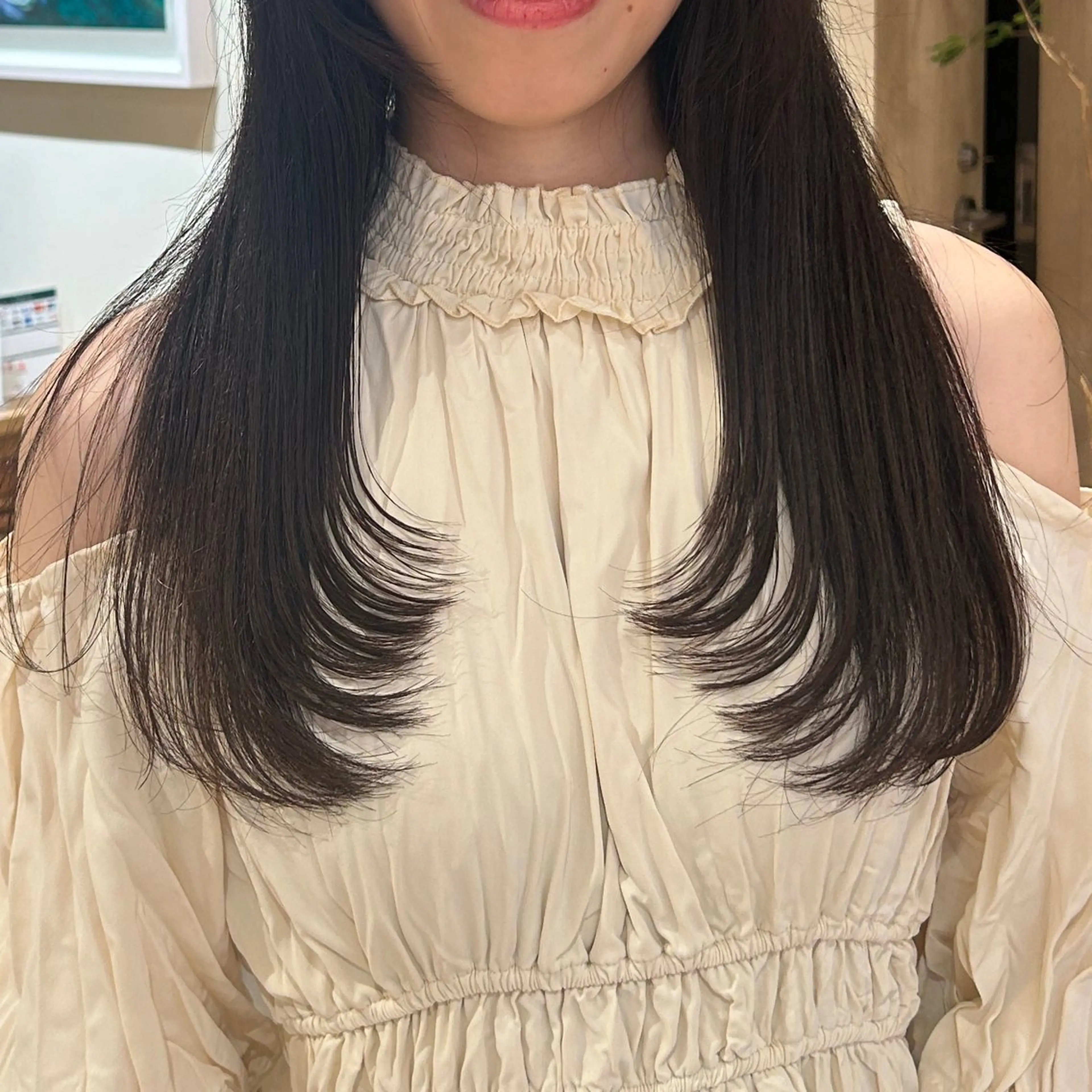 ロング 丸みボブ/メンズ /大山杏奈🌙のヘアスタイル