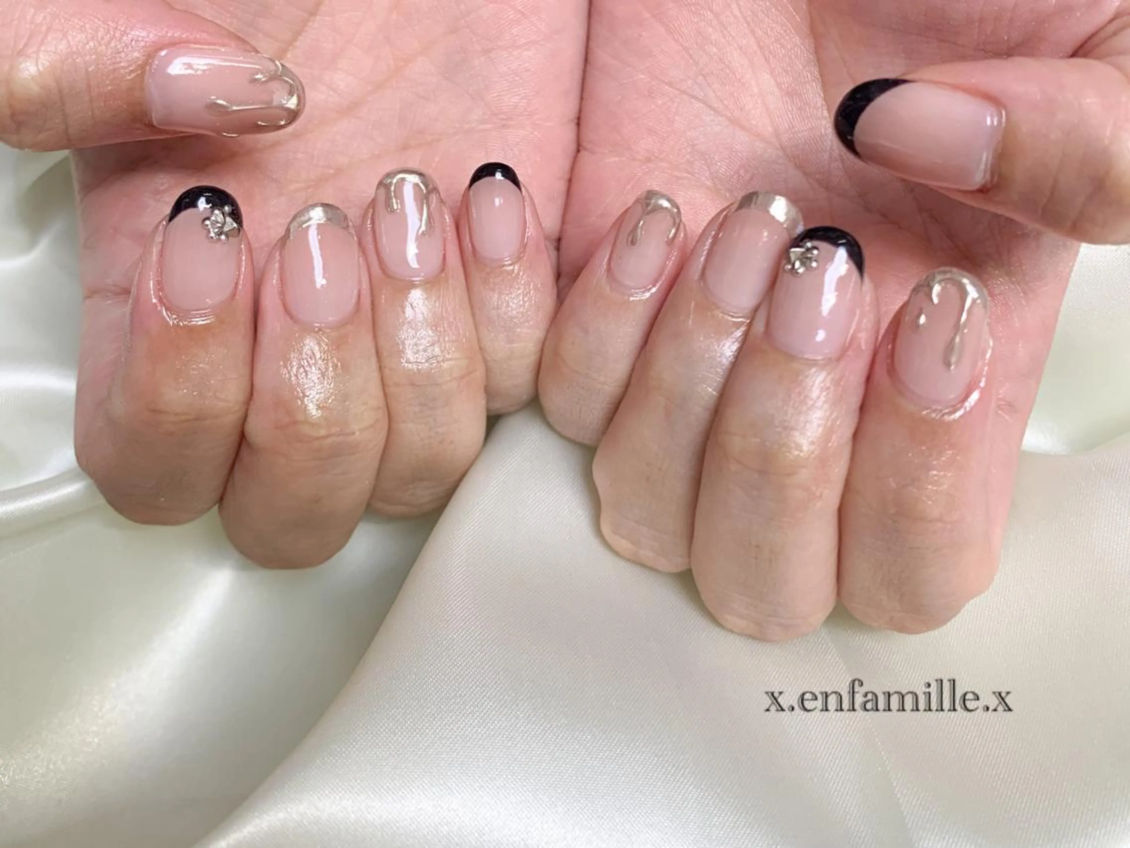 ネイル ハンドネイル nail salon en familleのネイルデザイン
