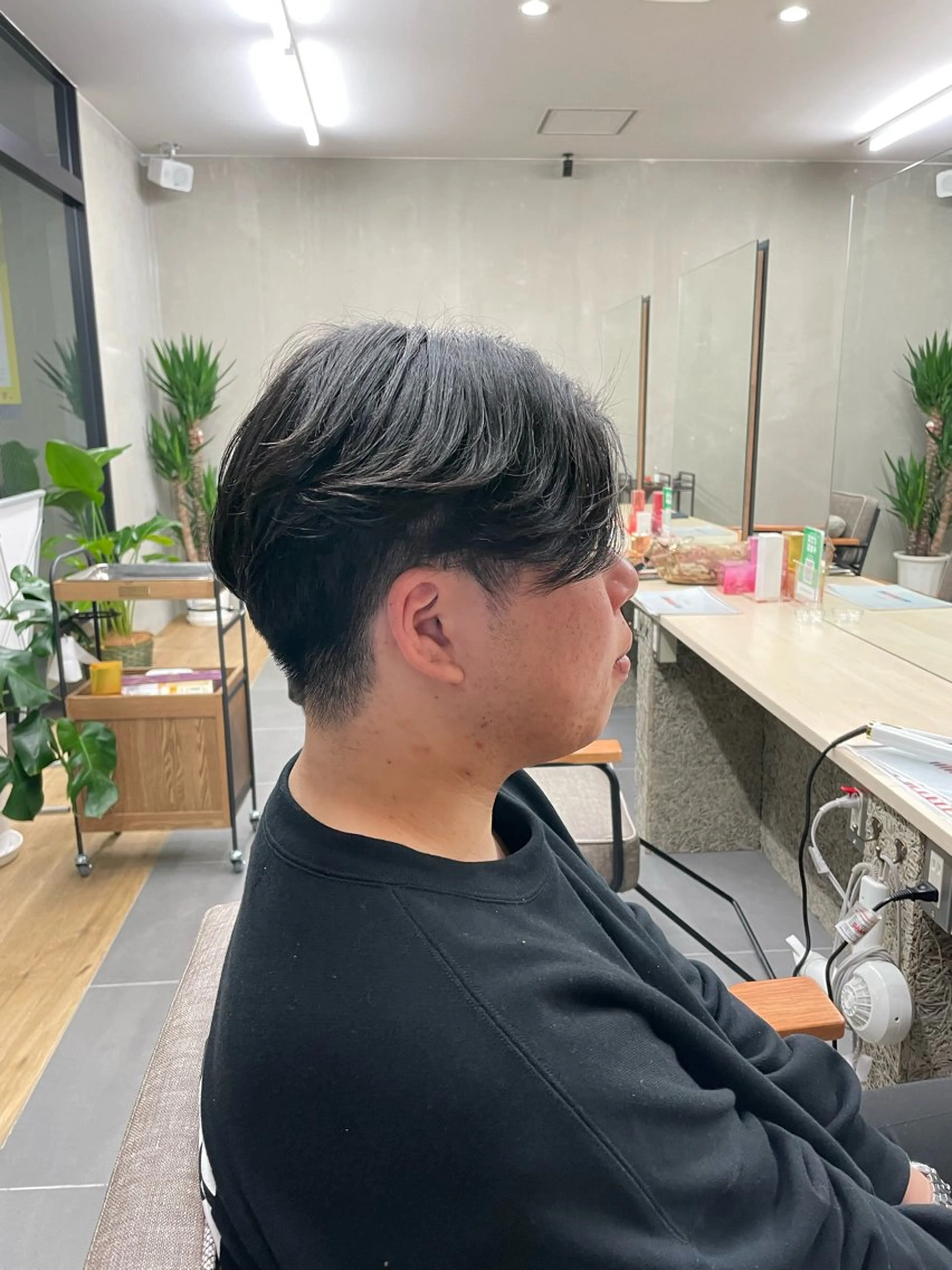 メンズ センターパート 天神大名/パーマ特化 /ケントのヘアスタイル