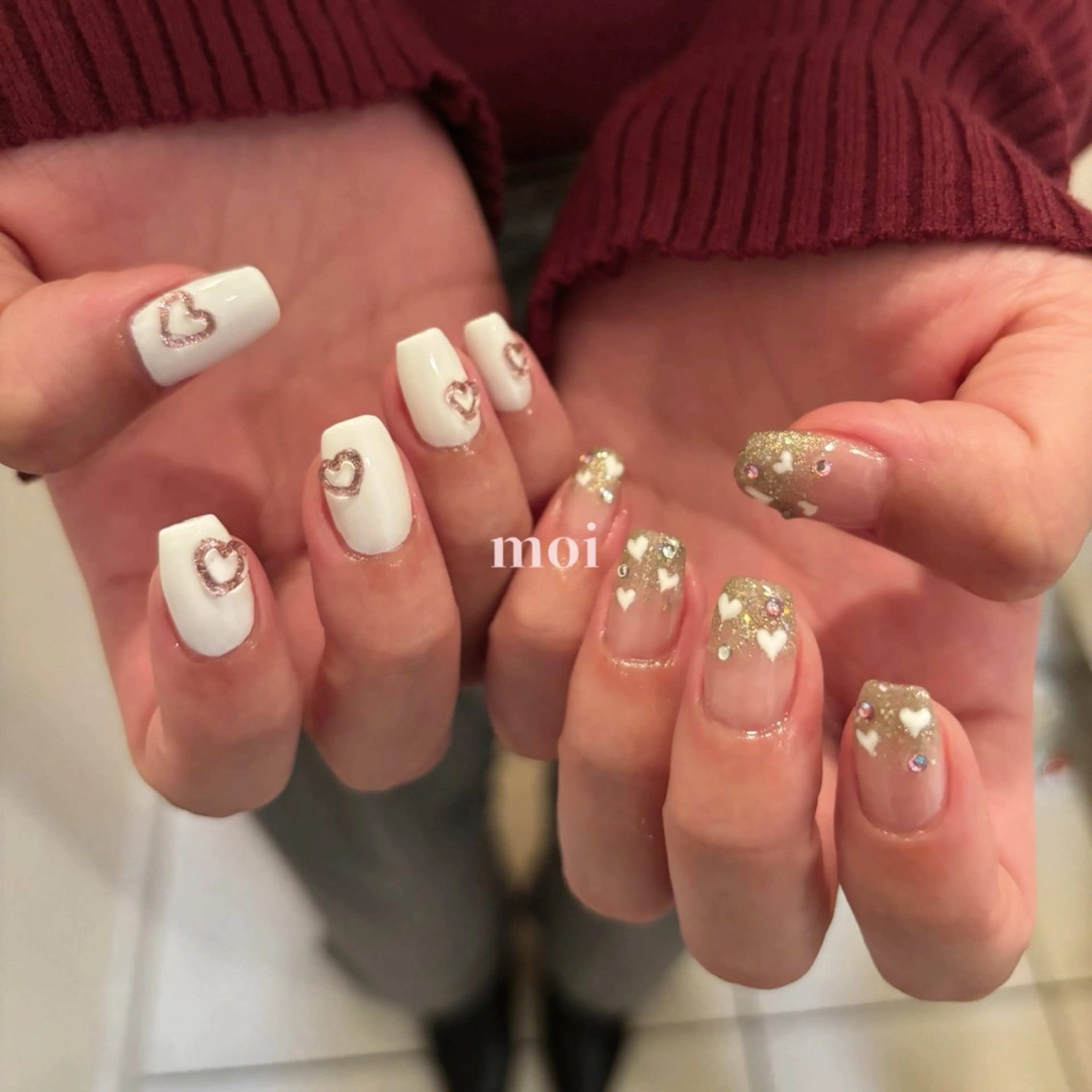 ネイル ハンドネイル moi nail ˙⋆.˚のネイルデザイン