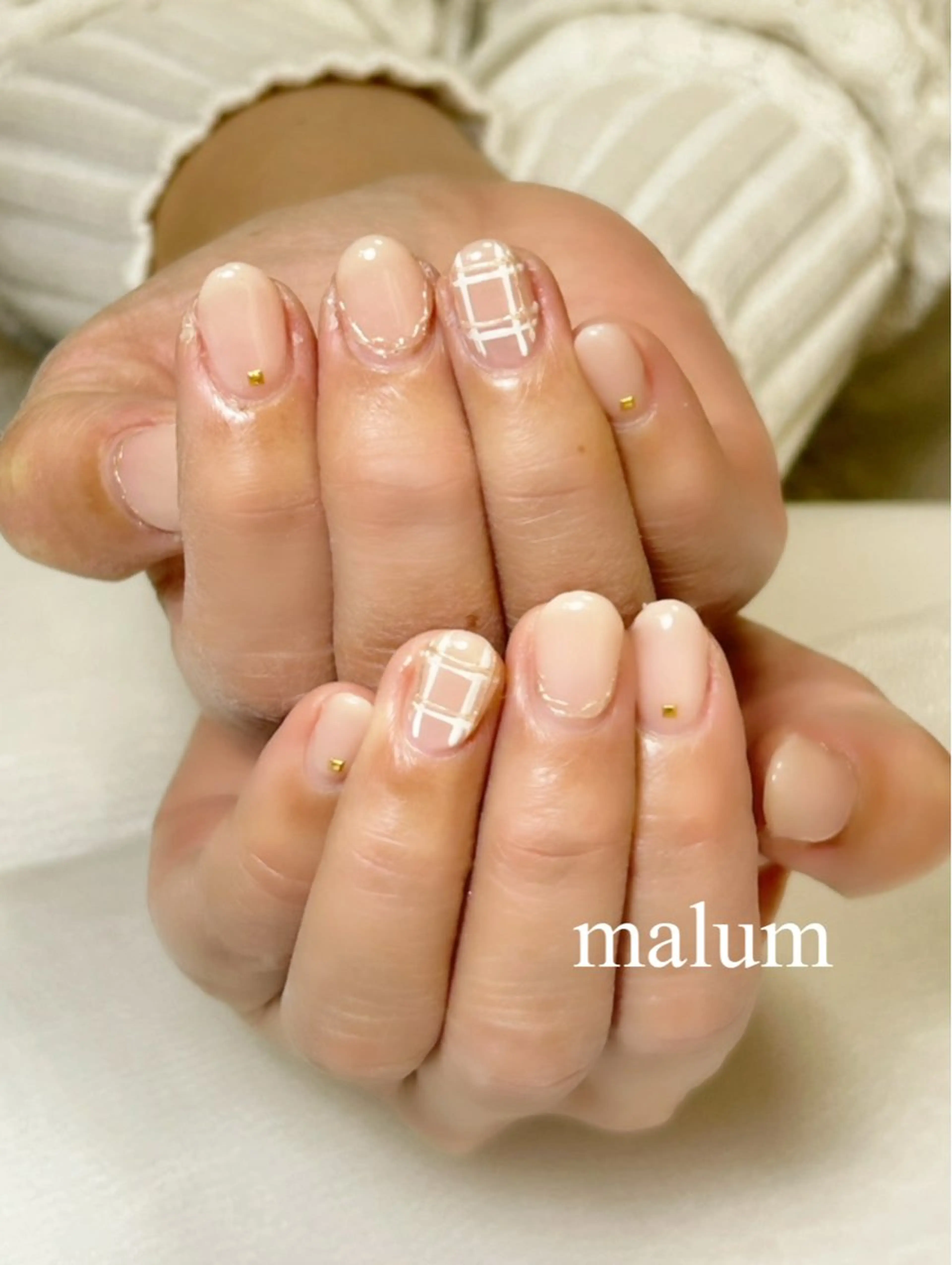 ネイル ハンドネイル malum nailのネイルデザイン