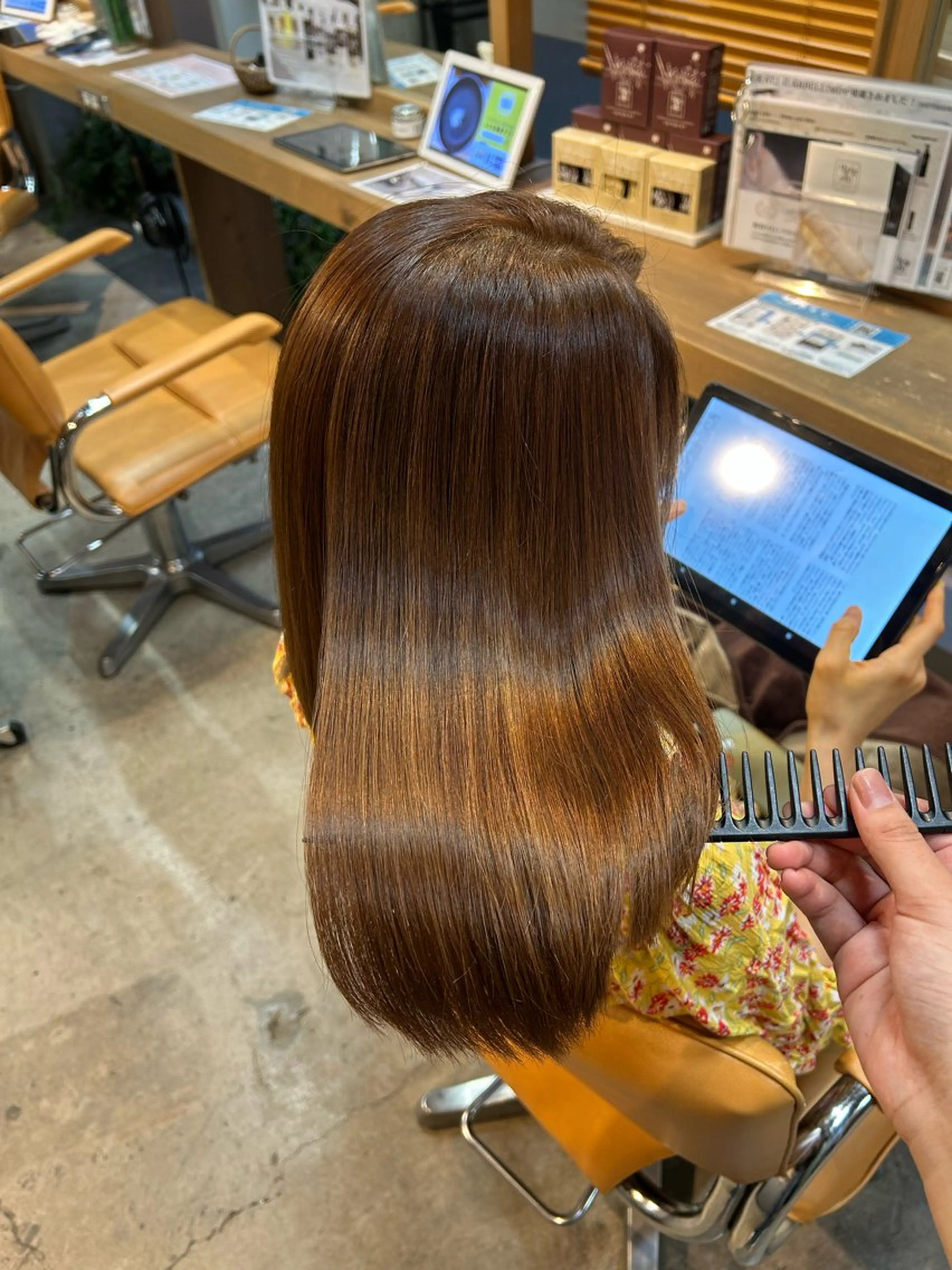 【今だけ特別価格‼️】縮毛矯正の写真