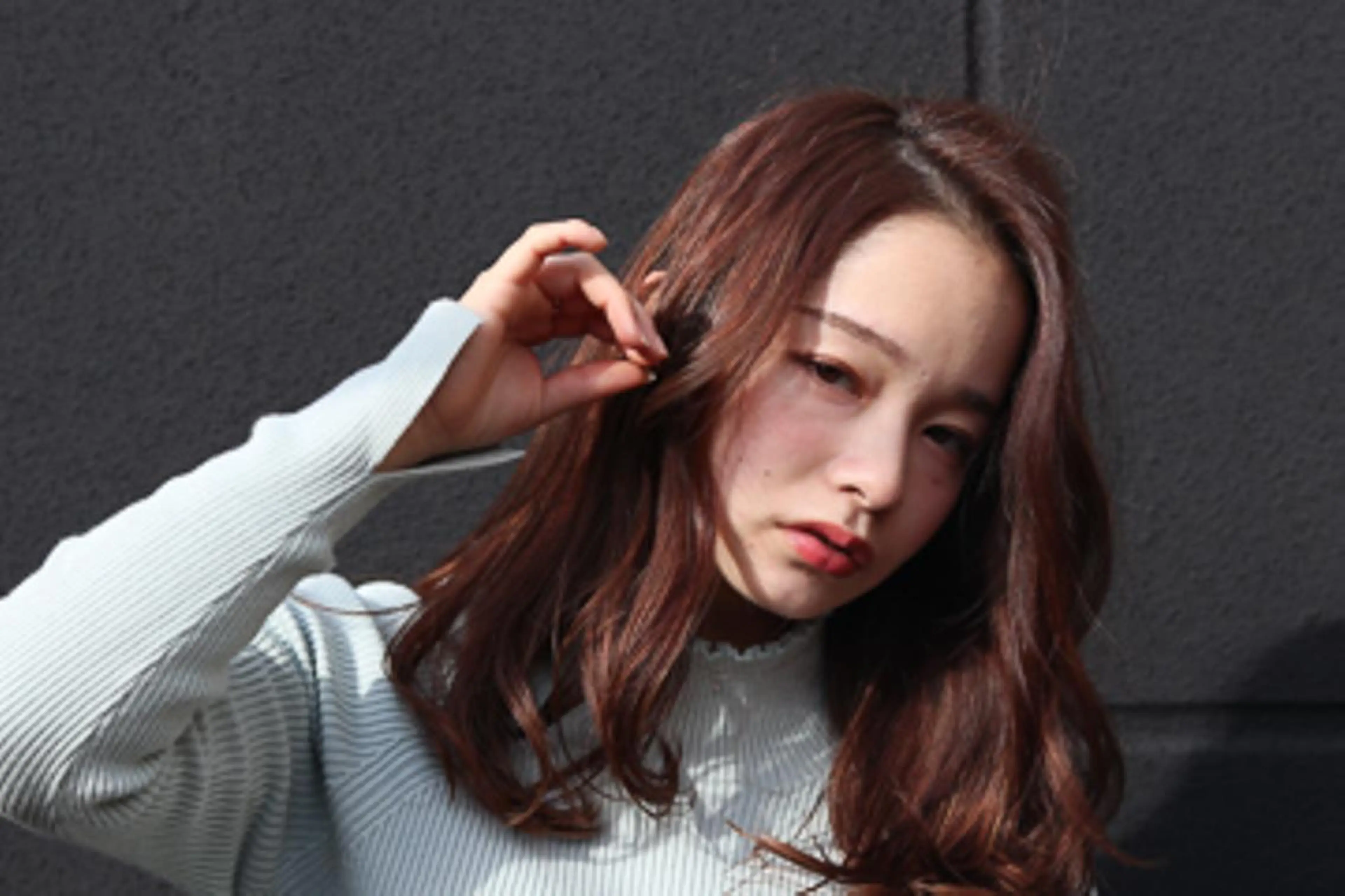 ロング カラー カット ヘアカラー 髪質改善shoma mikiのヘアスタイル