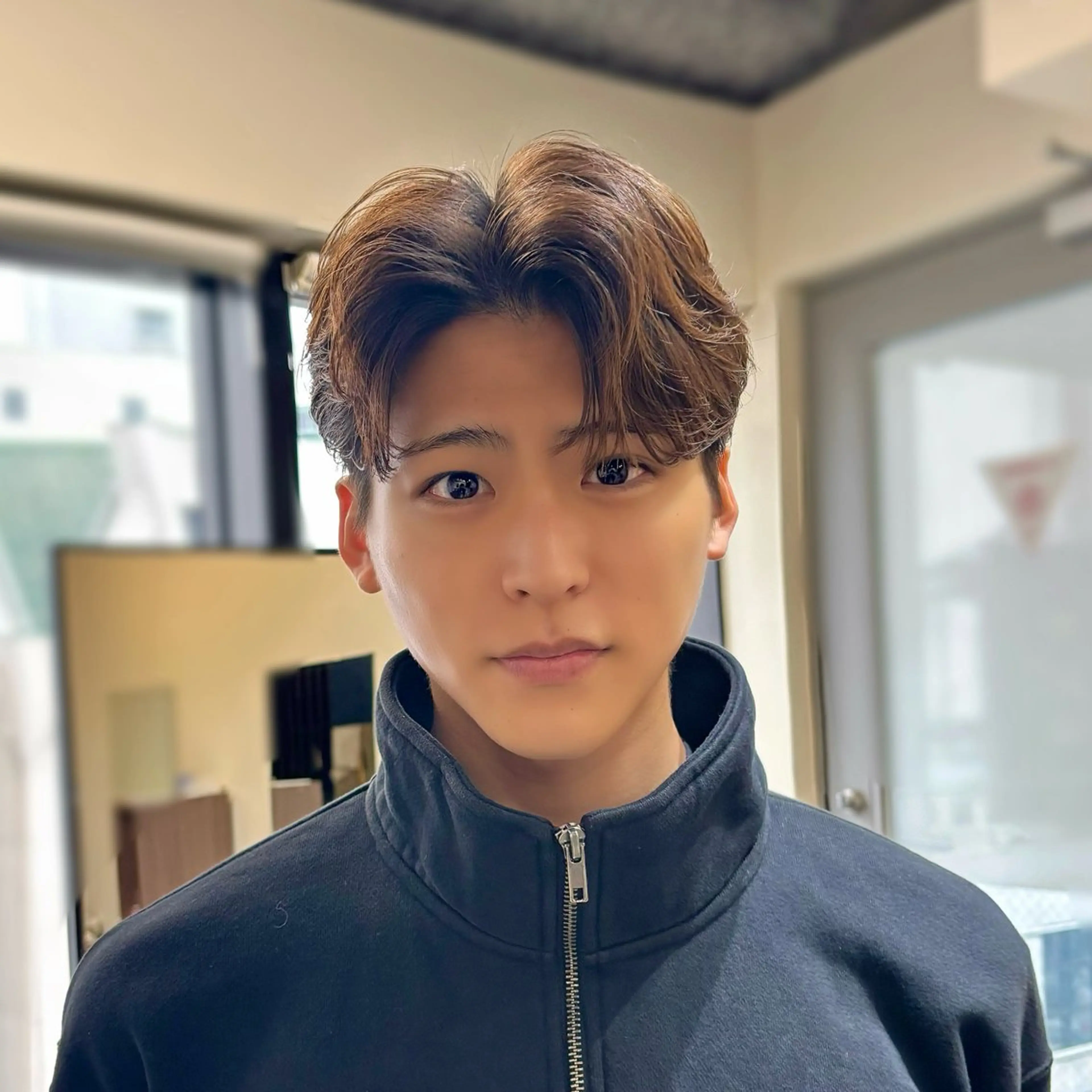 パーマ キッズ 🇰🇷韓国風カット 本木将紀🇰🇷のヘアスタイル