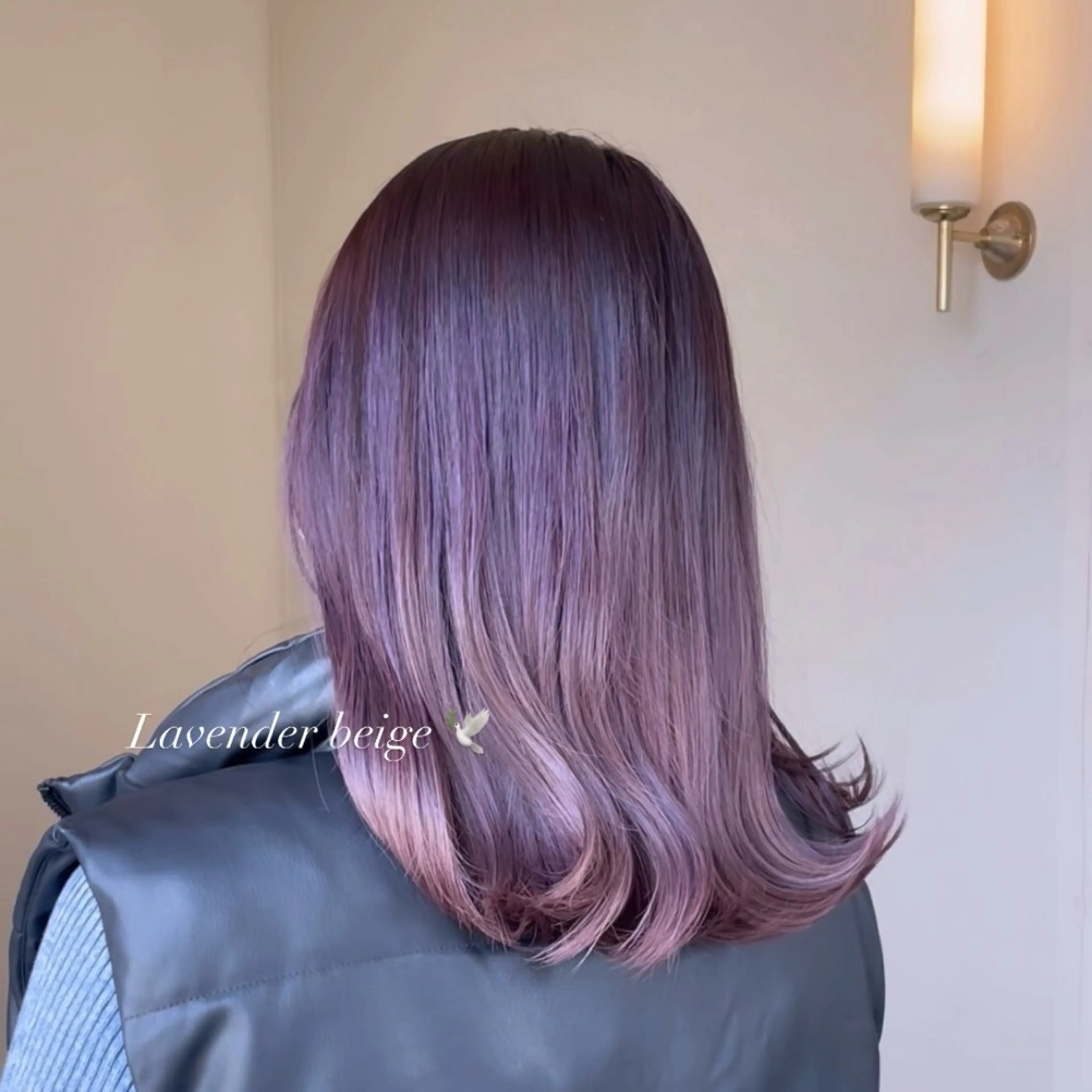 セミロング カラー Ly a jitto所属・Aoi 🎀 Ly a jittoのヘアスタイル