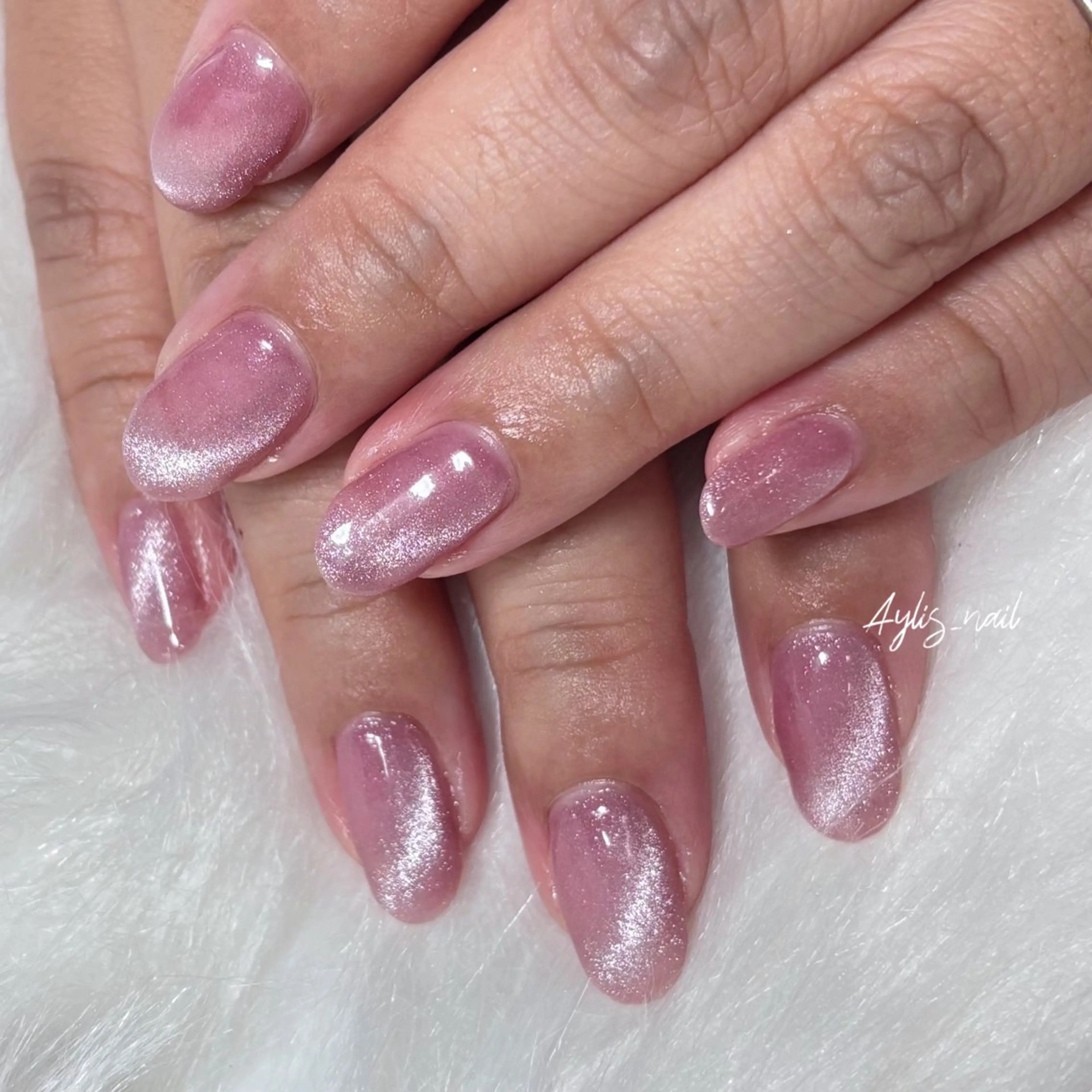 ネイル マグネットネイル ハンドネイル Aylis_nail 宇土・宇城のネイルデザイン