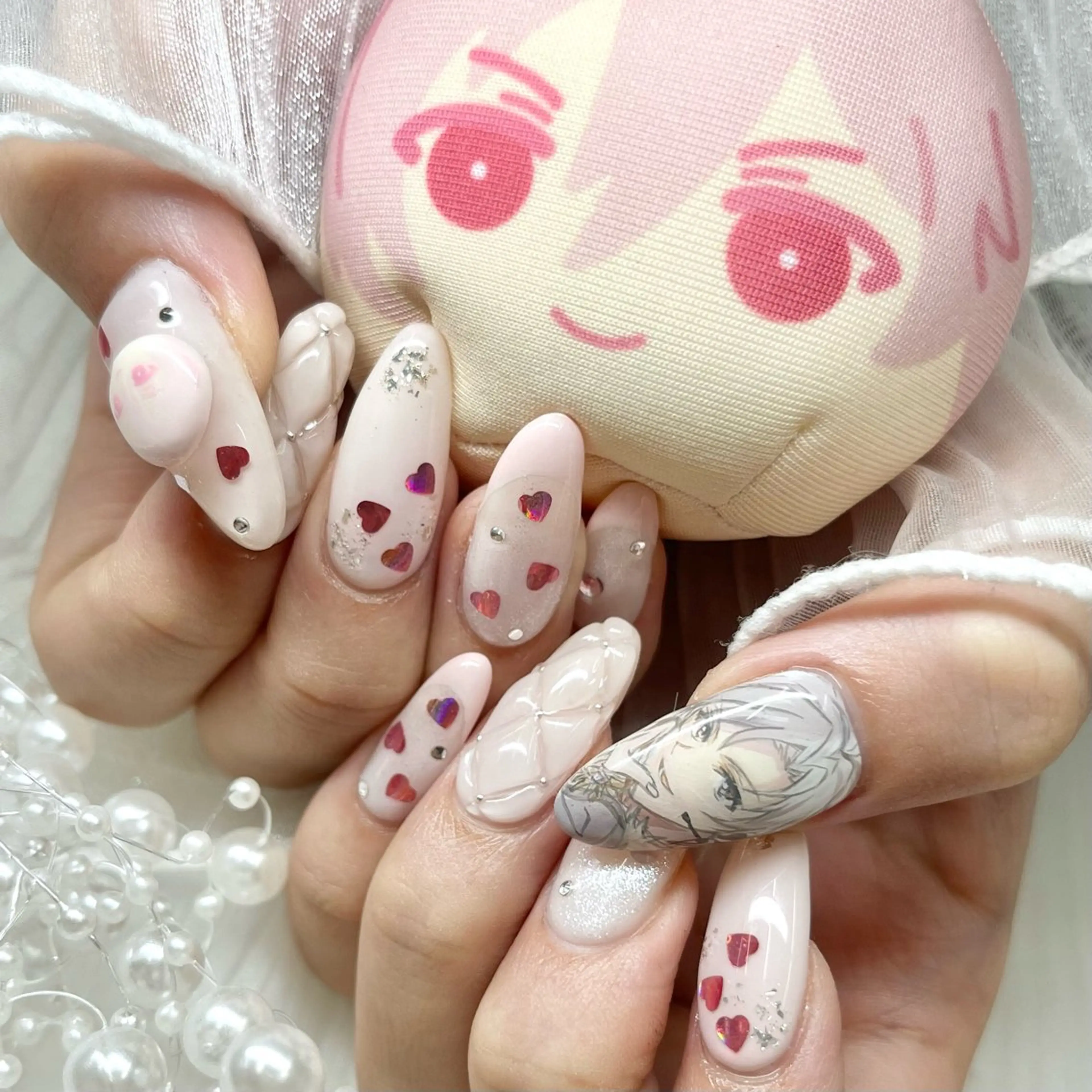 ネイル ハンドネイル 池袋痛ネイル Nok. 渡辺のネイルデザイン