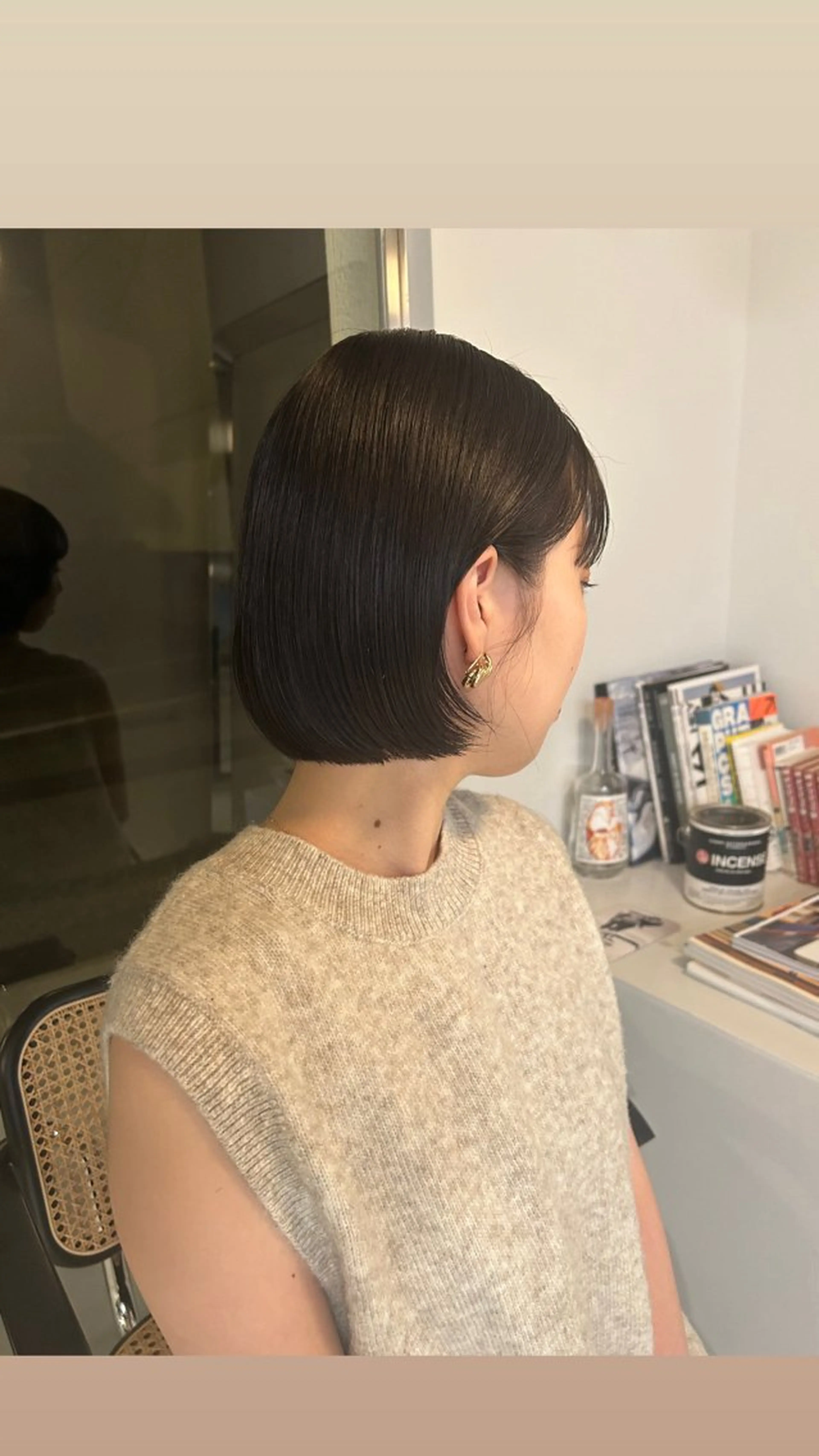 ショート Alter所属・layer/透明感 ハイトーン/kanaのヘアスタイル
