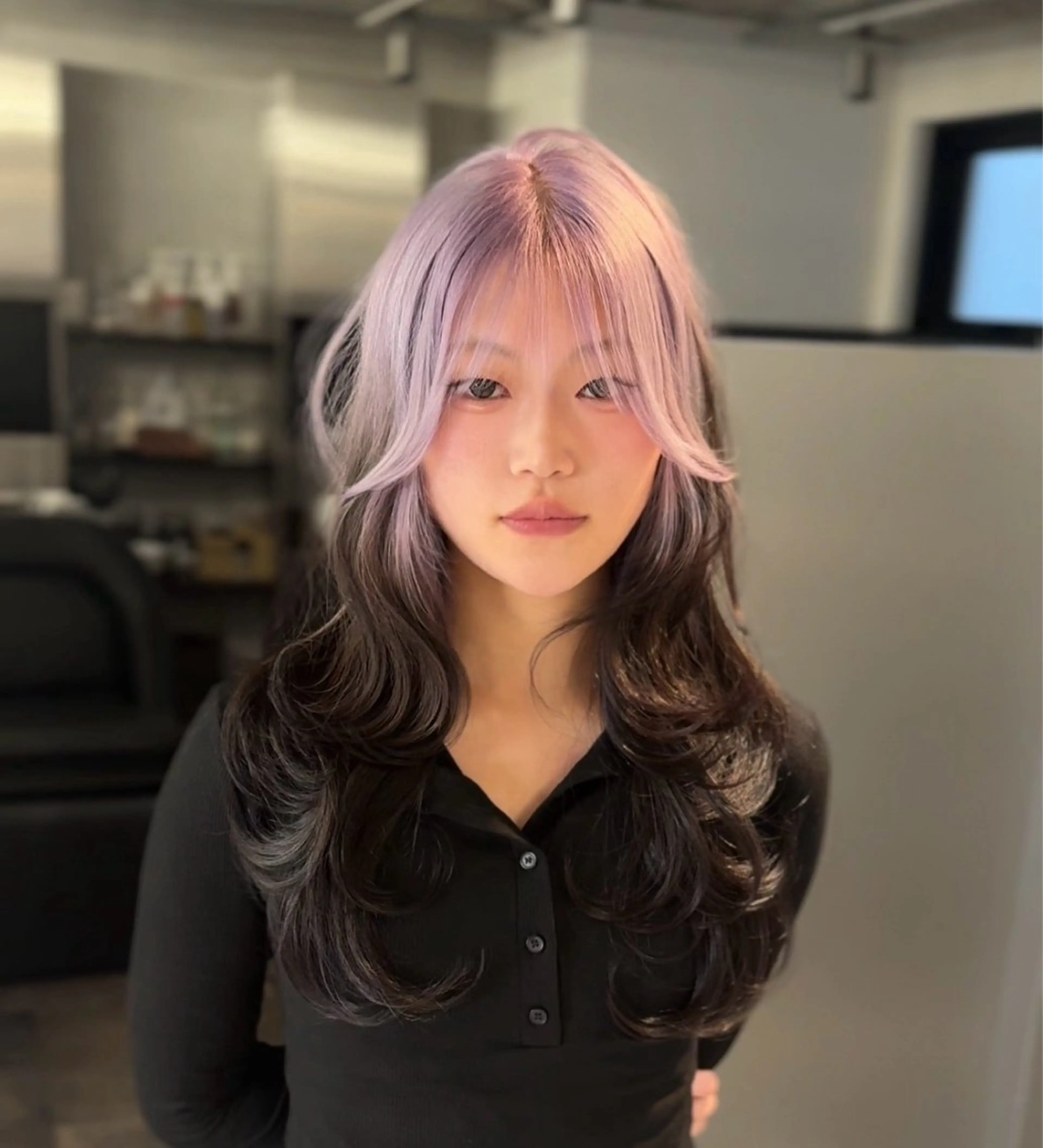 ロング カラー ヘアカラー ハイトーン/デザイン カラー/悠斗のヘアスタイル