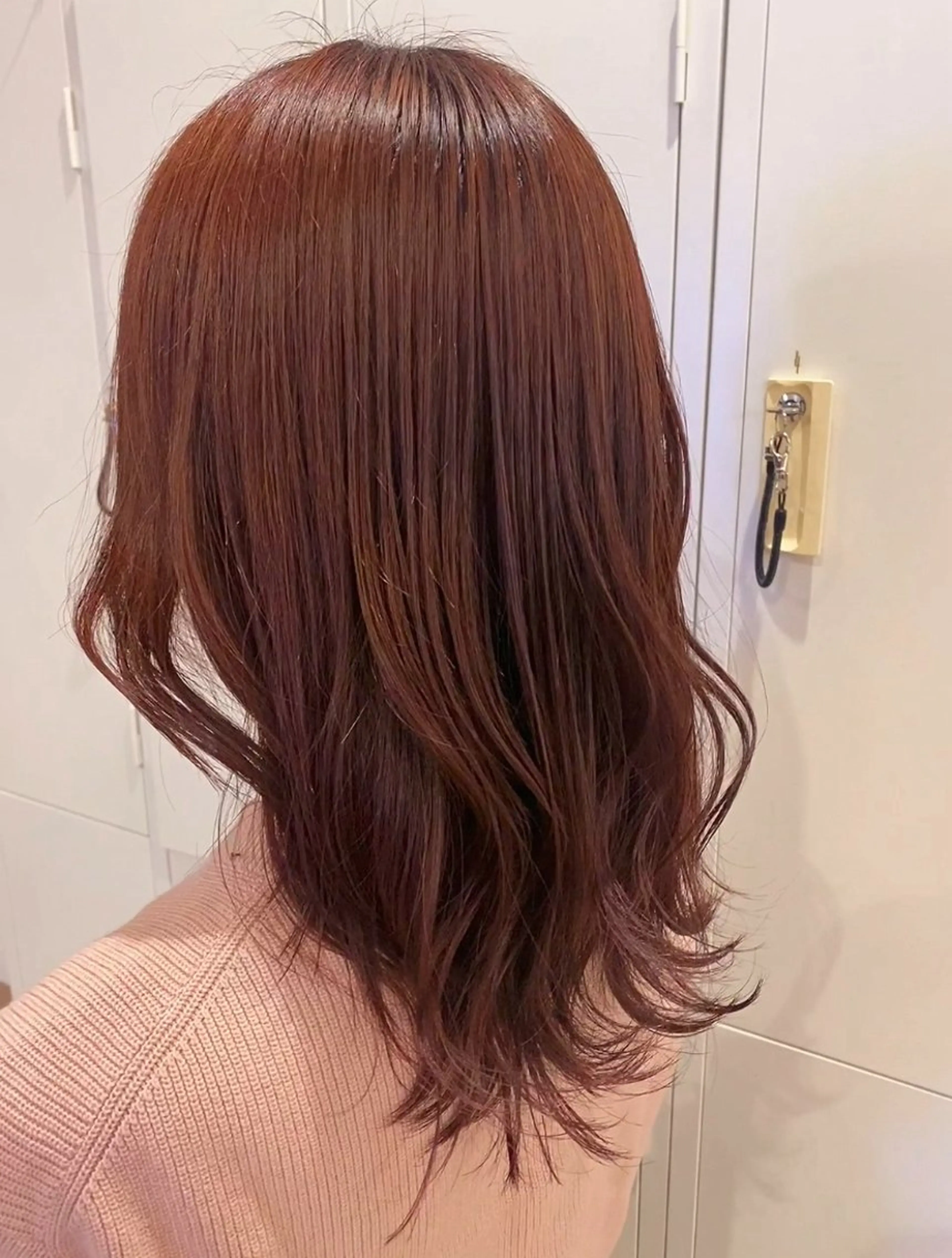 ブリーチなしの艶ワンカラー︎✨の写真
