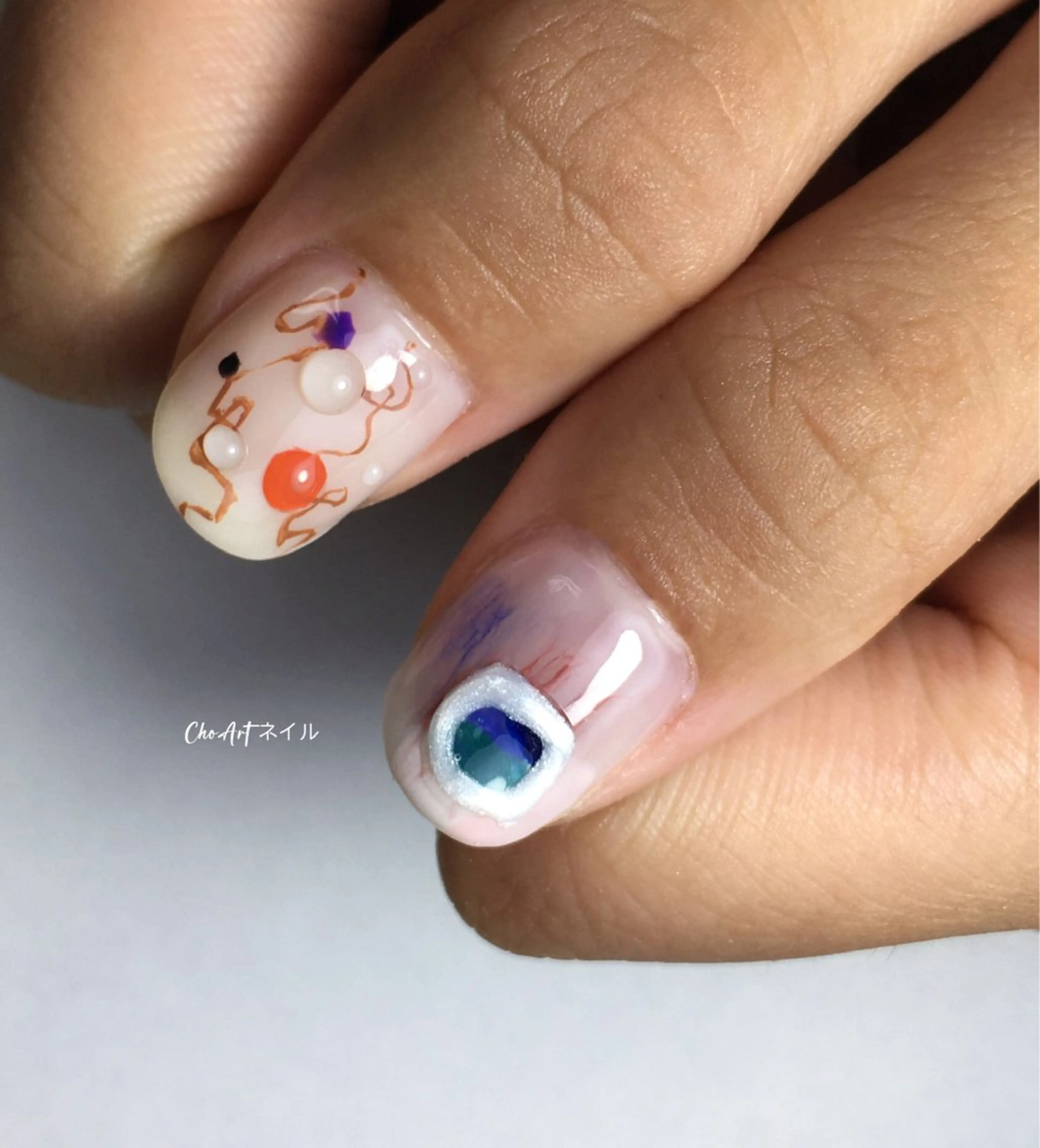 ネイル ニュアンスネイル Cho Artネイル所属・Cho Art ネイルのネイルデザイン