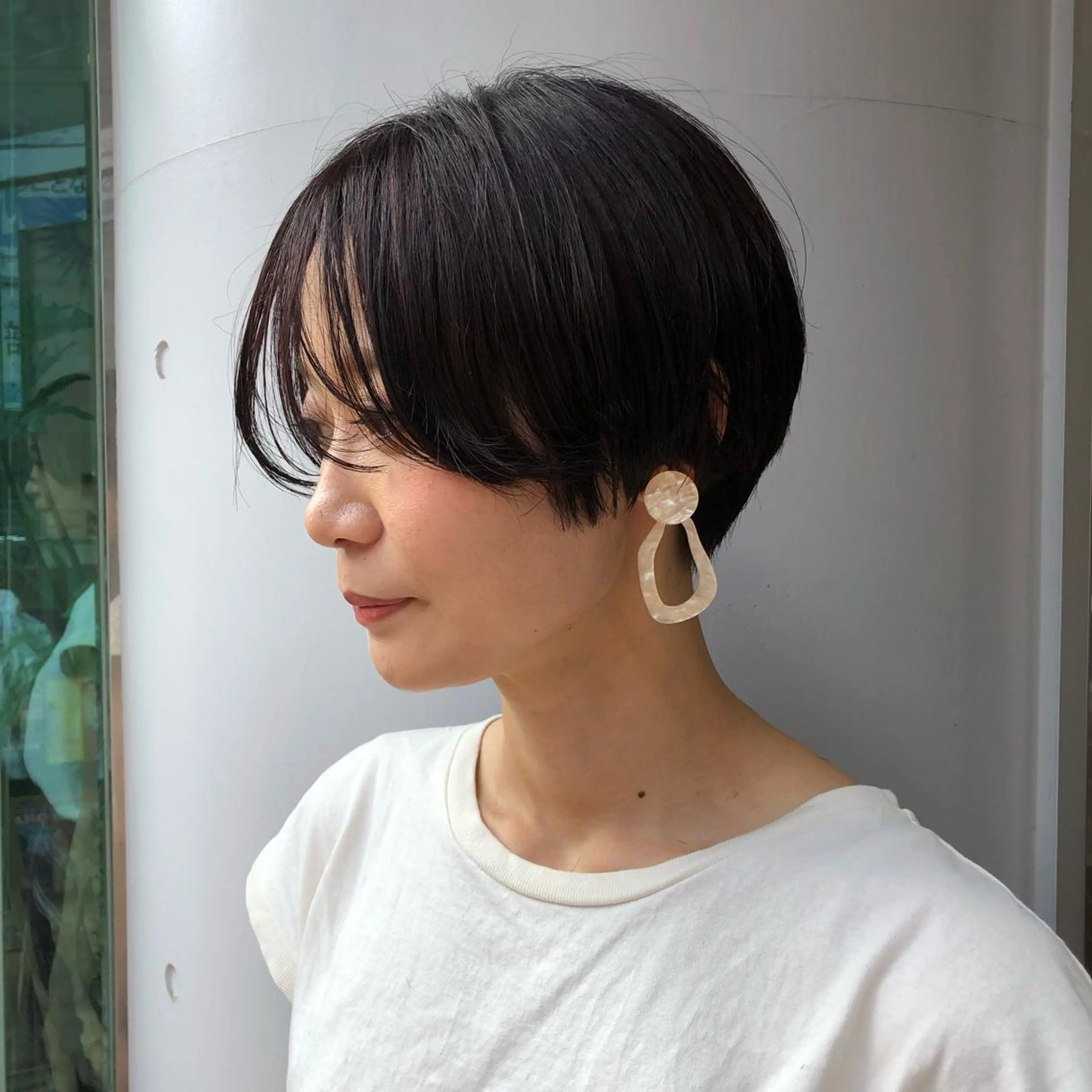 ショート カラー パーマ ヘアアレンジ BRUNTJET所属・MAEDA MADOKAのヘアスタイル