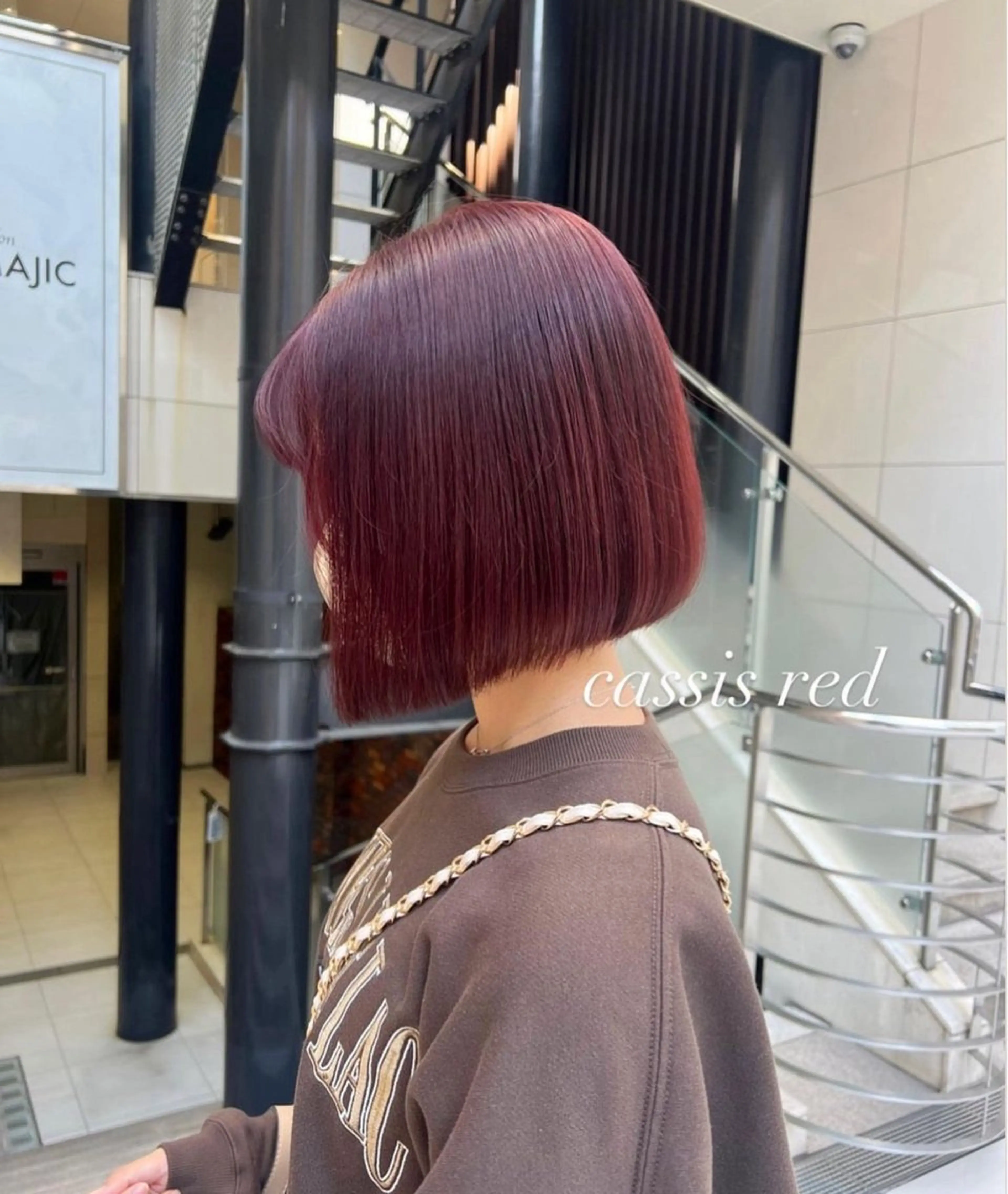 ショート カラー 【女性限定】 田中明莉🎀のヘアスタイル