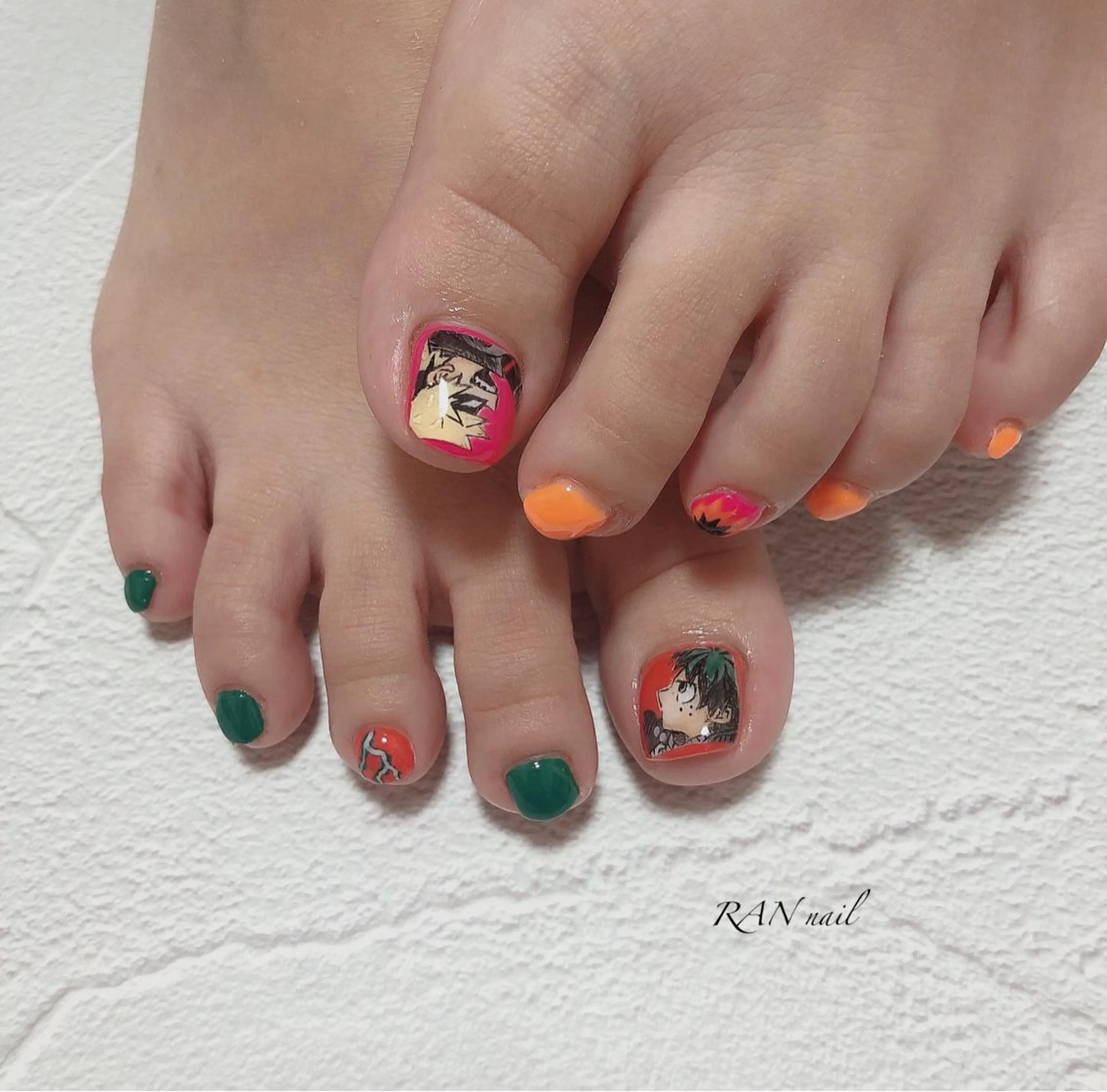 ネイル 冬ネイル ハンドネイル フットネイル RAN nail 〜ランネイル〜所属・RAN nailのネイルデザイン