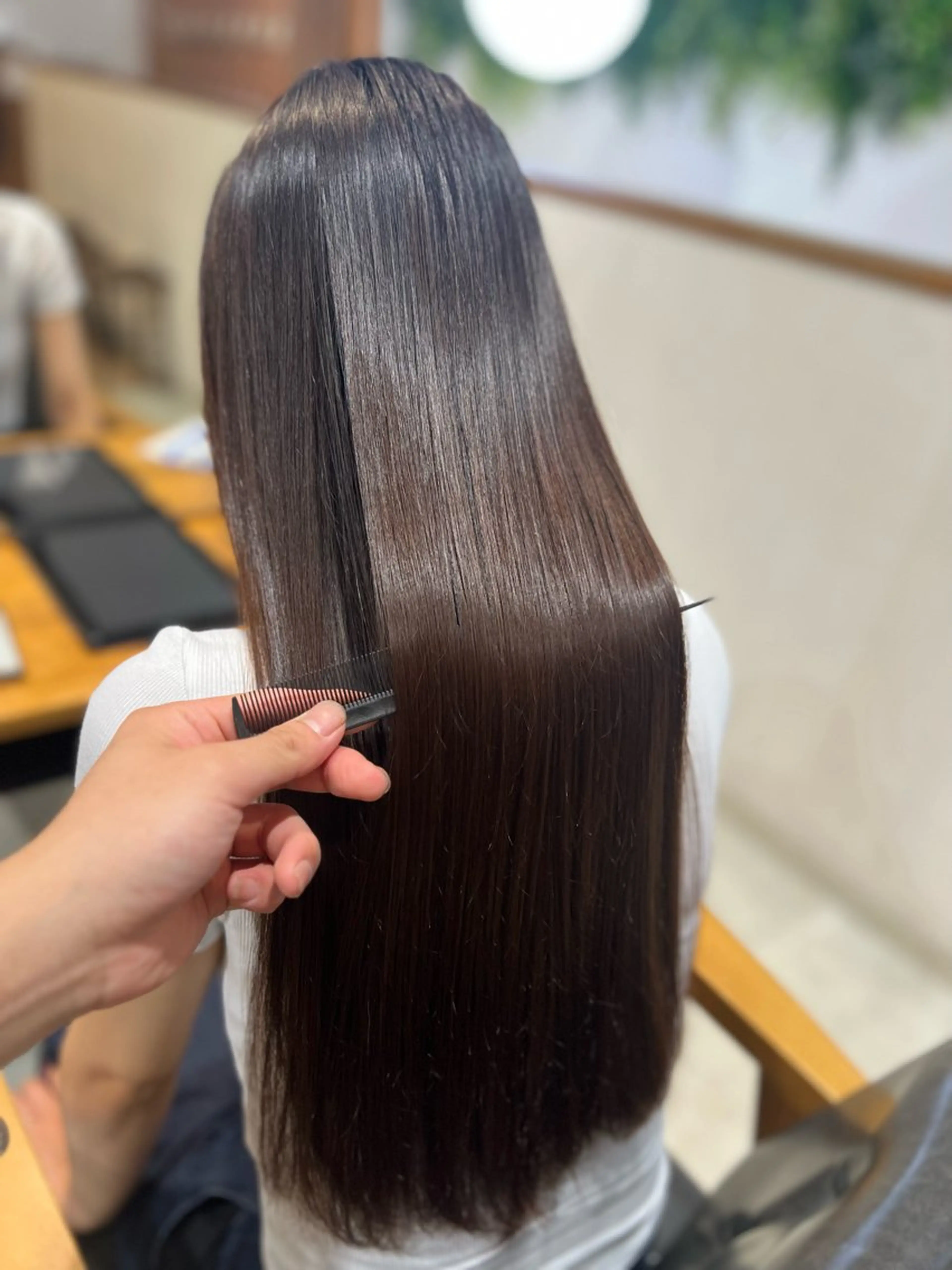 ロング くせ毛 i.blue所属・縮毛矯正特化/ 髪質改善/だいすけのヘアスタイル