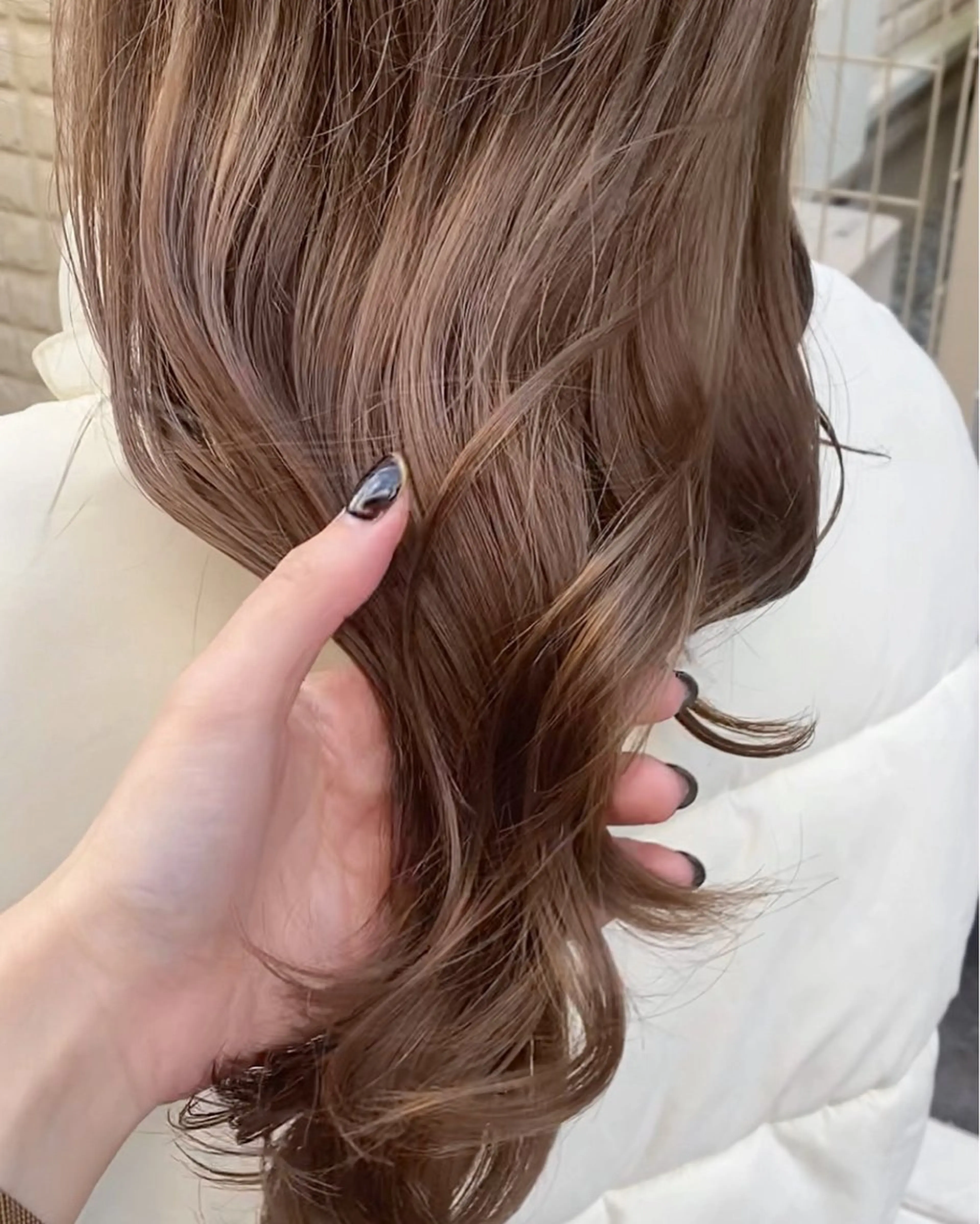 ロング カラー ヘアカラー トリートメント HONDA KANONのヘアスタイル