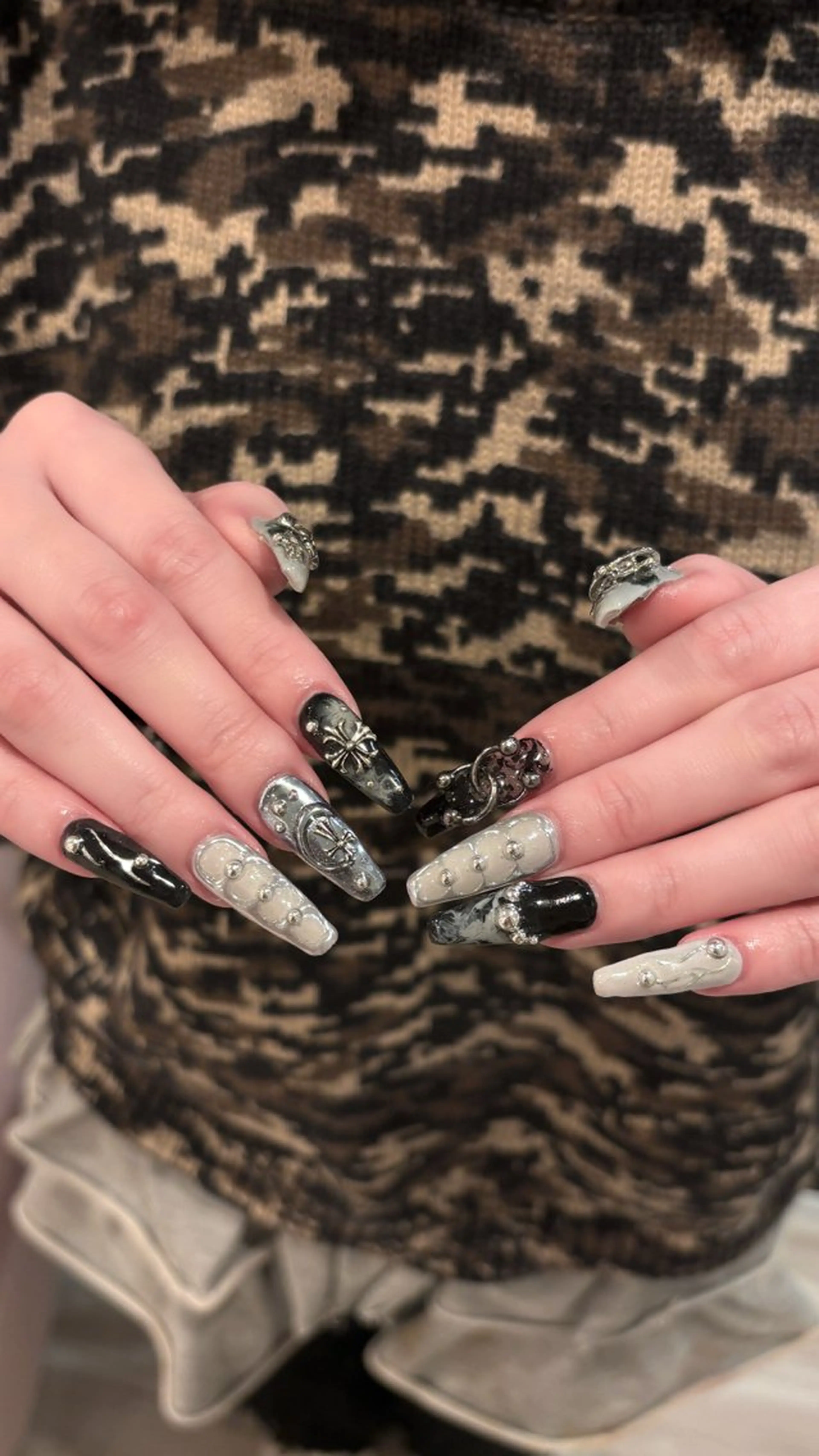 ネイル ハンドネイル 名古屋ワンホンネイル 沙理亜のネイルデザイン