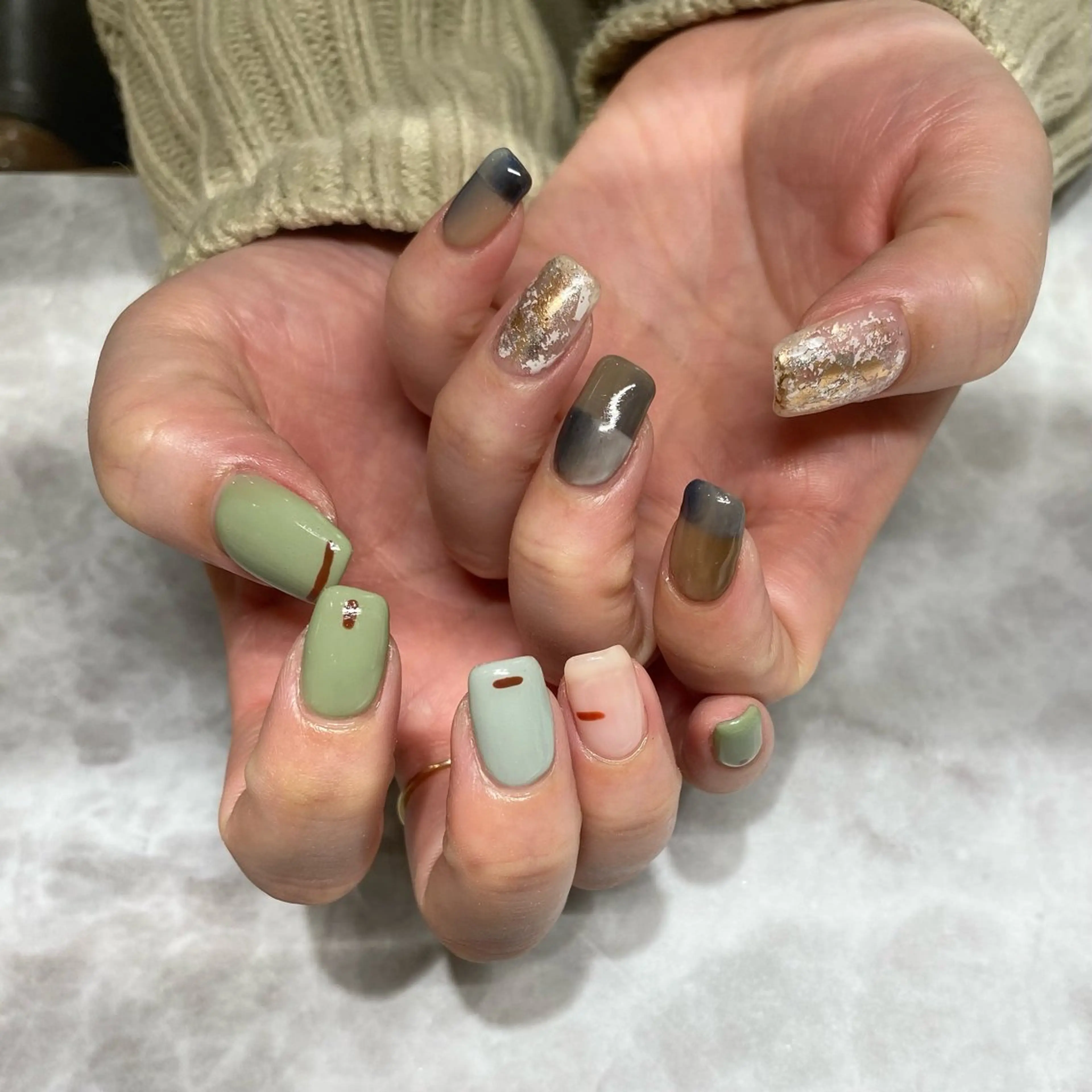 ネイル ハンドネイル nail salon muuのネイルデザイン