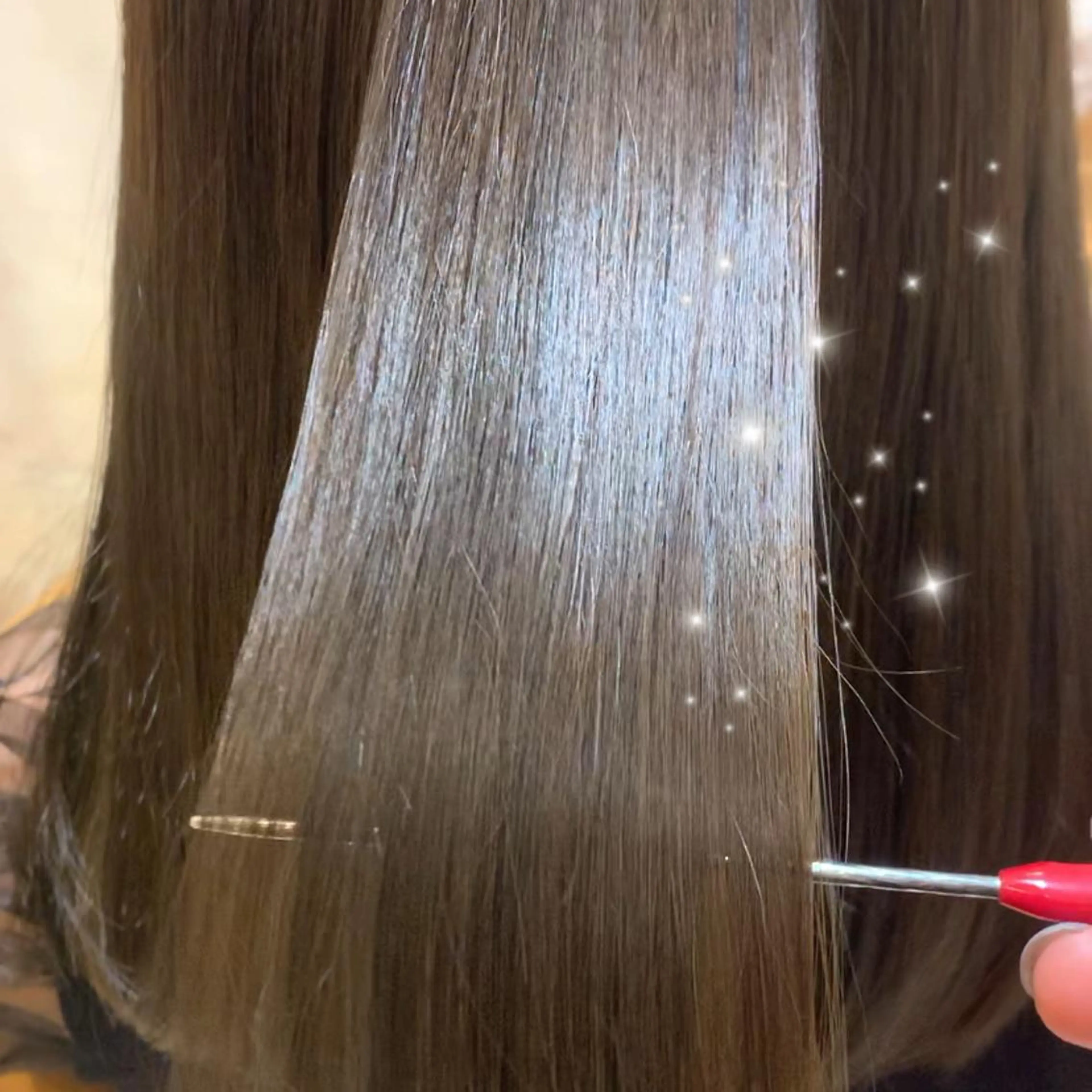 セミロング 髪質改善 トリートメント カット ヘアカラー トリートメント 韓国ヘア特化型美容師 カワノマイ🇰🇷のヘアスタイル