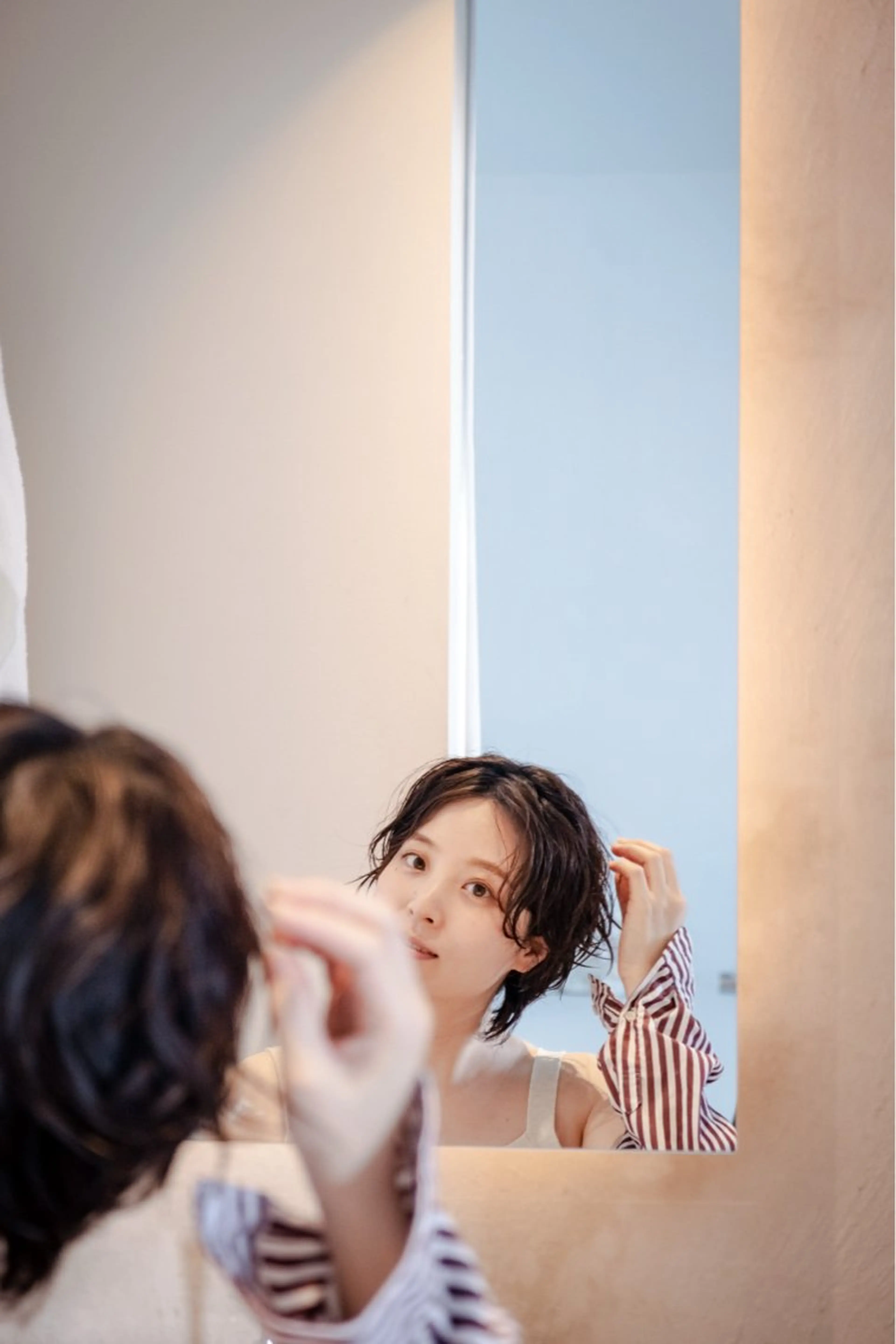 ショート ショートヘア ウルフカット BRICK所属・［BRICK］Yui ナチュラル系の極みのヘアスタイル