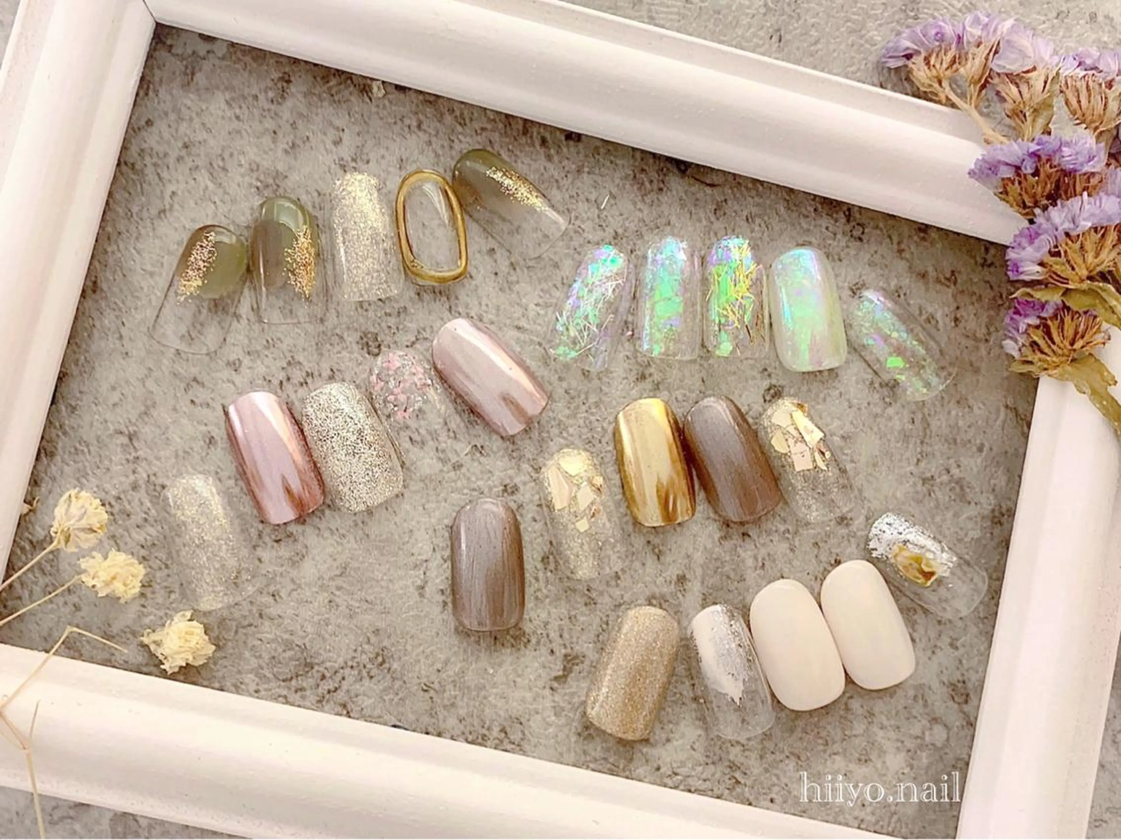 ネイル シンプルネイル hiyo🫧ネイル /渋谷💍🎀のネイルデザイン