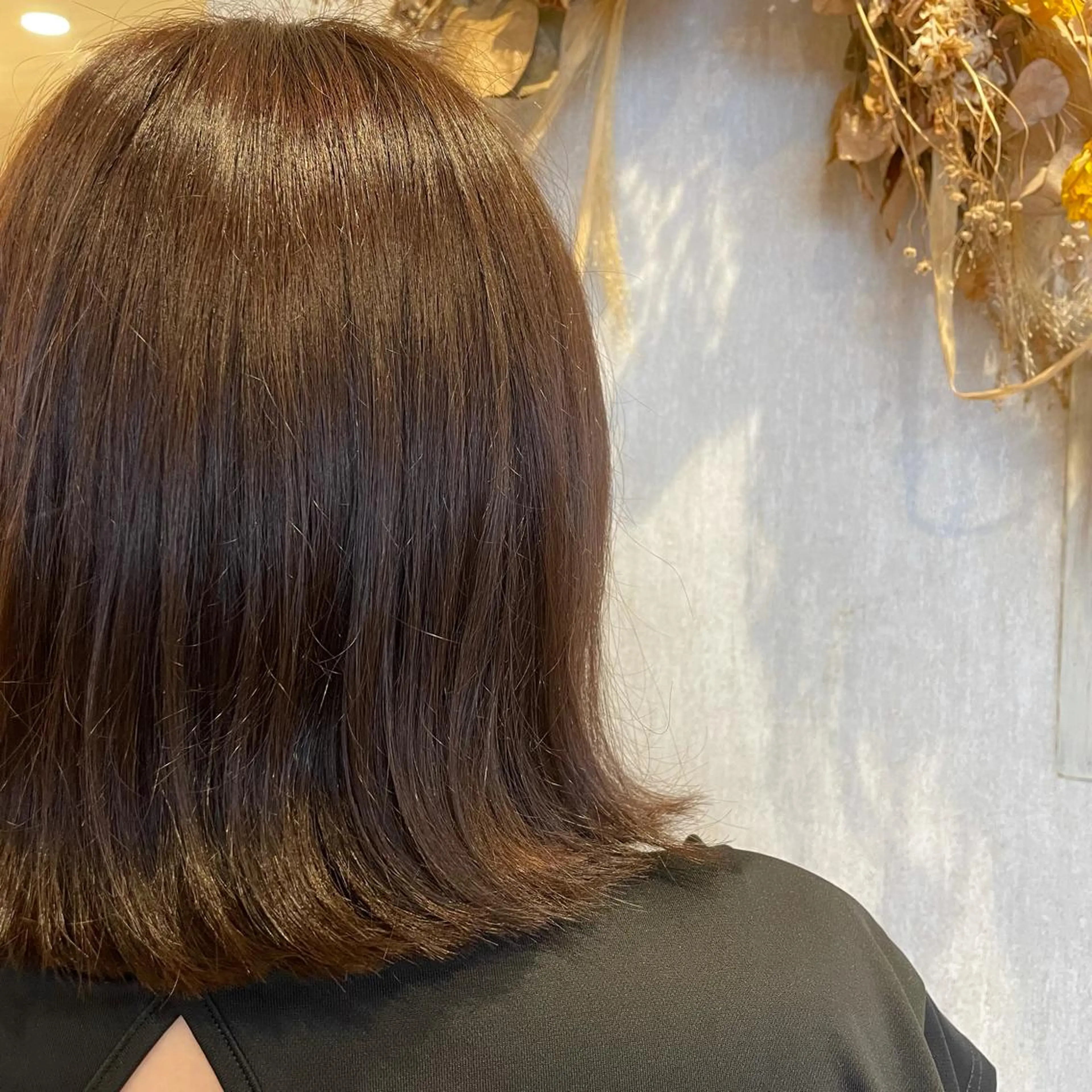 ミディアム 上田 早恵のヘアスタイル