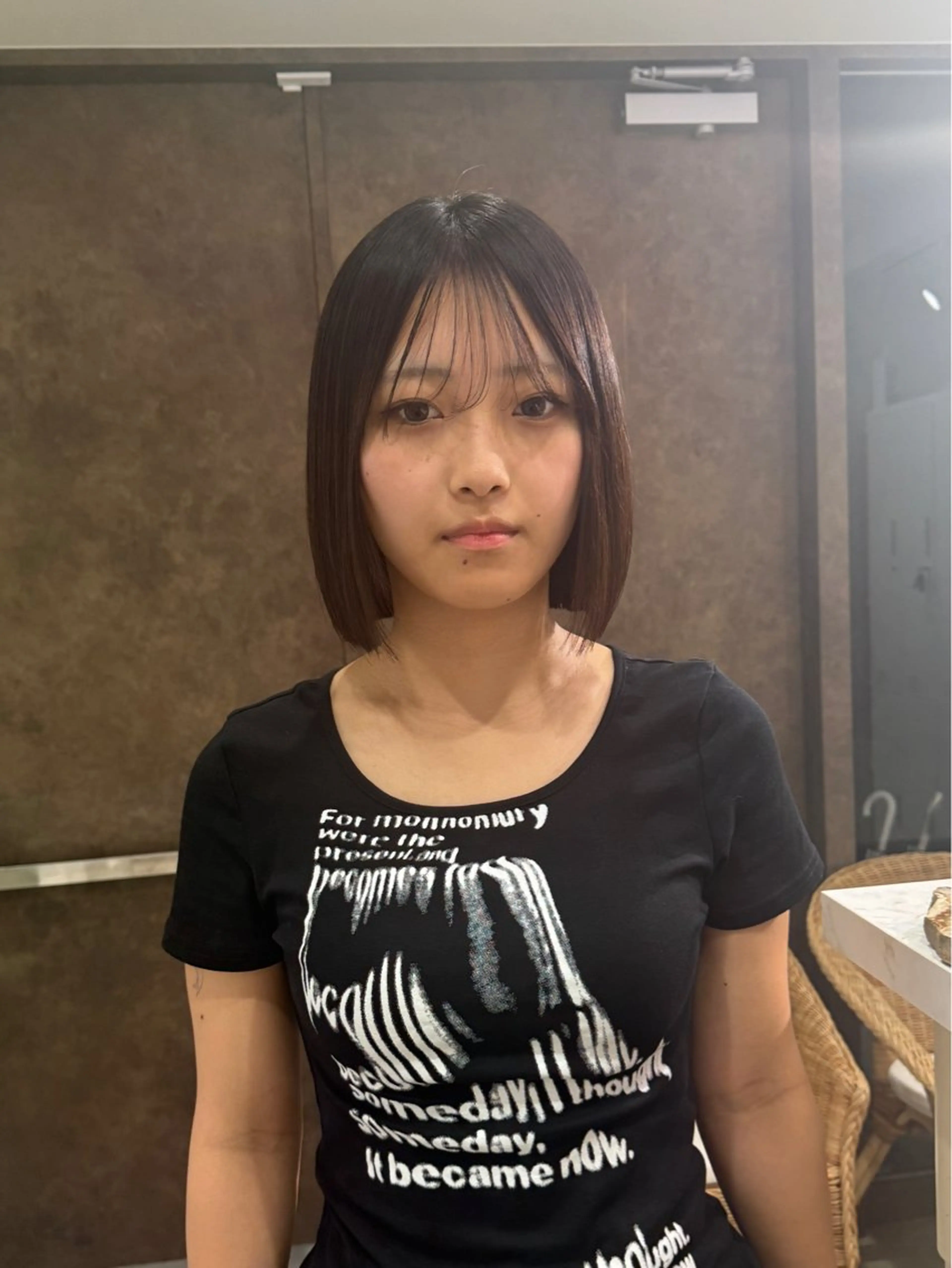 ショート カット 縮毛矯正 ボブ/個性派🌀✷/ 堀内志茉のヘアスタイル