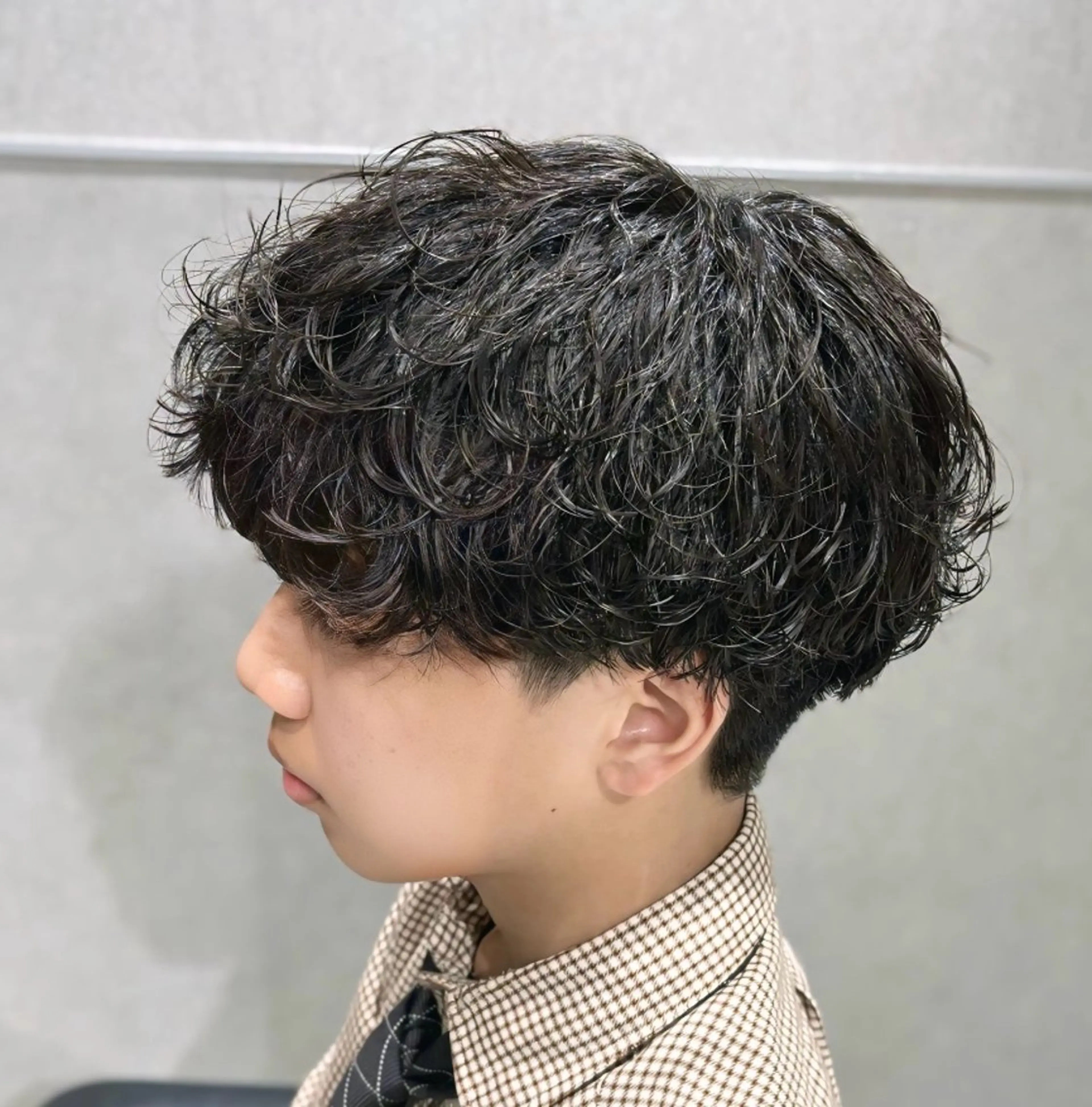 ショート パーマ メンズ カット パーマ 【メンズ特化】 池田大成✂︎のヘアスタイル