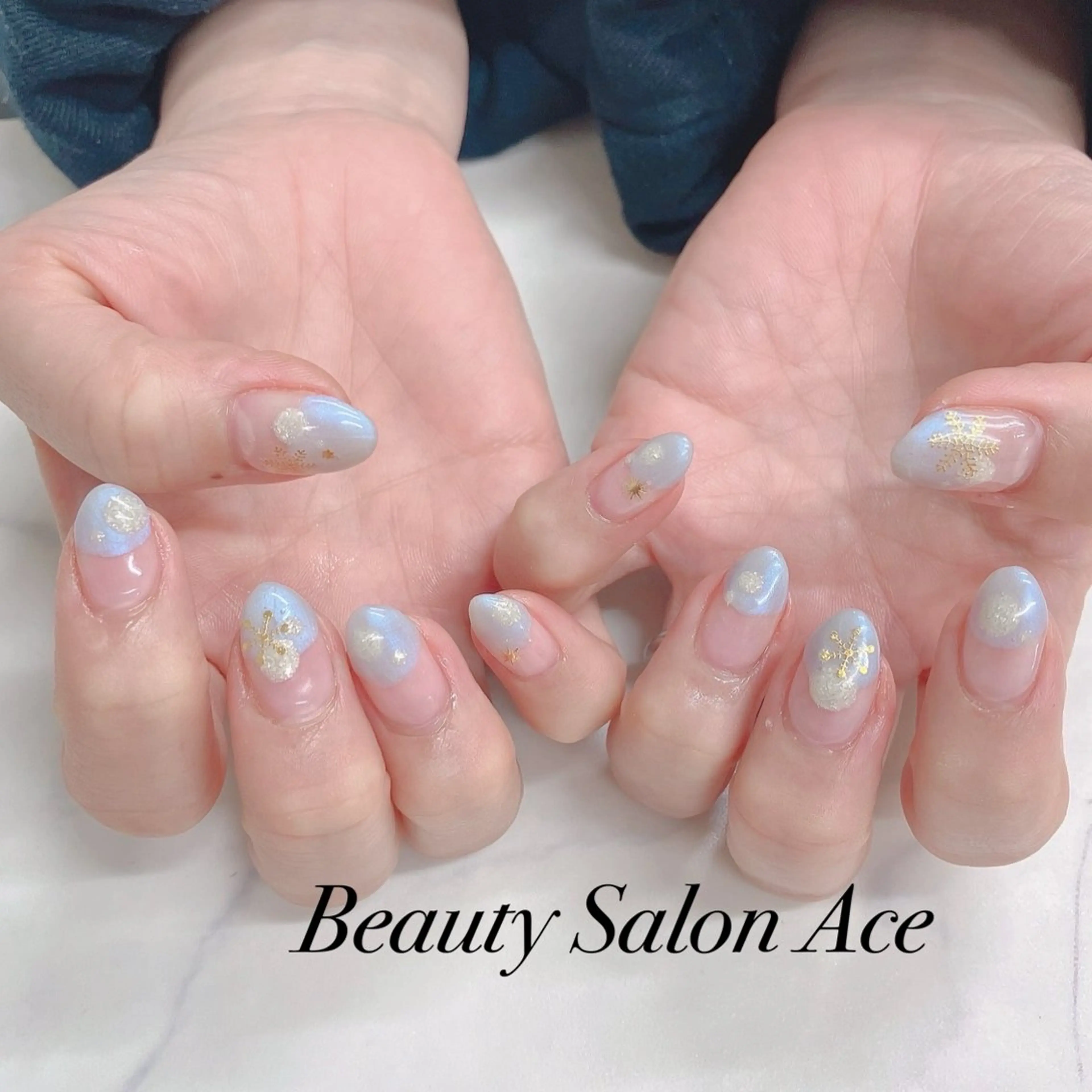 ネイル メンズネイル 冬ネイル クリスマス ハンドネイル ハンドケア Beauty Salon Ace（ネイルサロン　エース）所属・フィルイン専門店 Aceのネイルデザイン