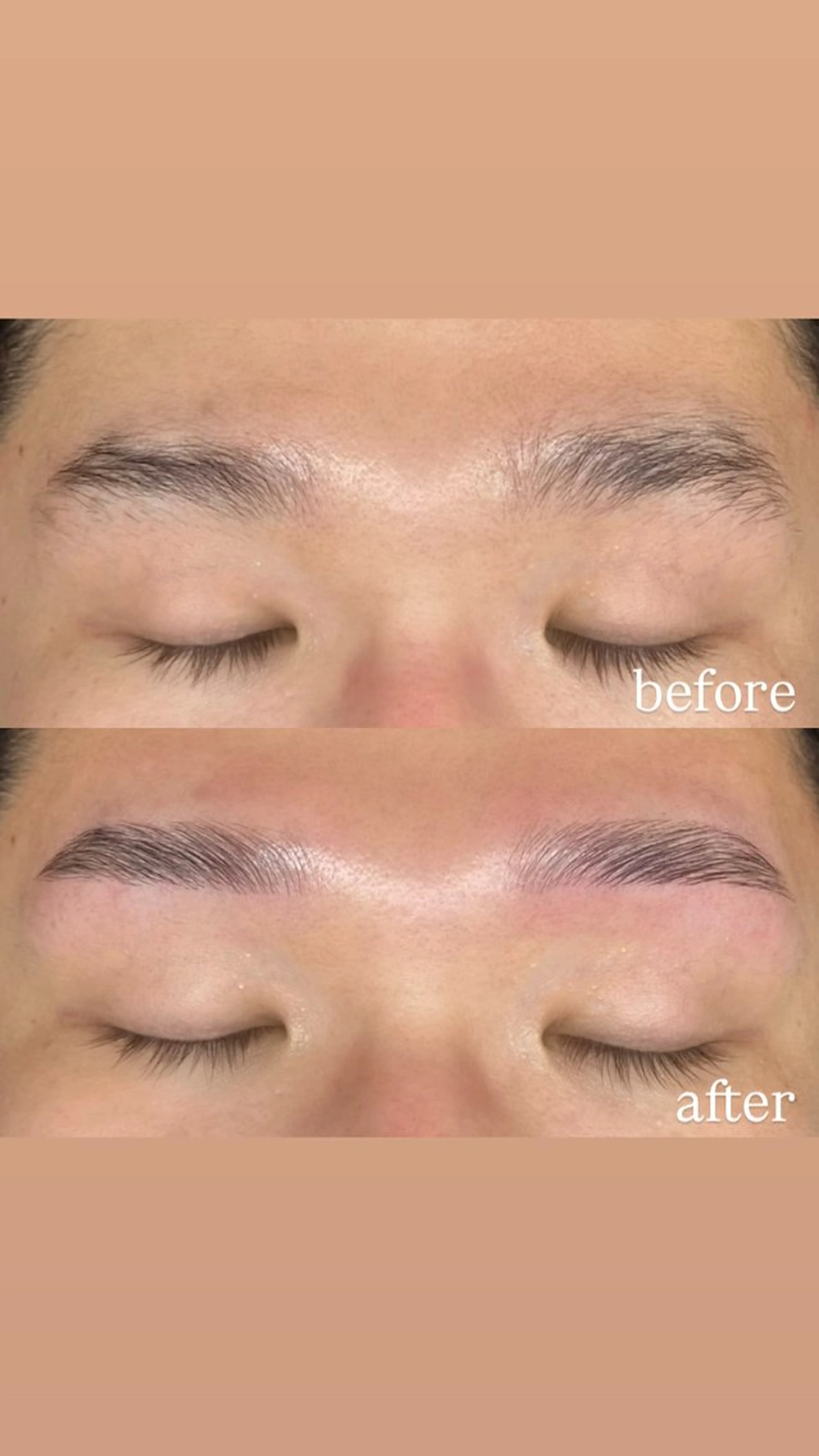 アイブロウ om's　eye 楓香のマツエク・マツパデザイン