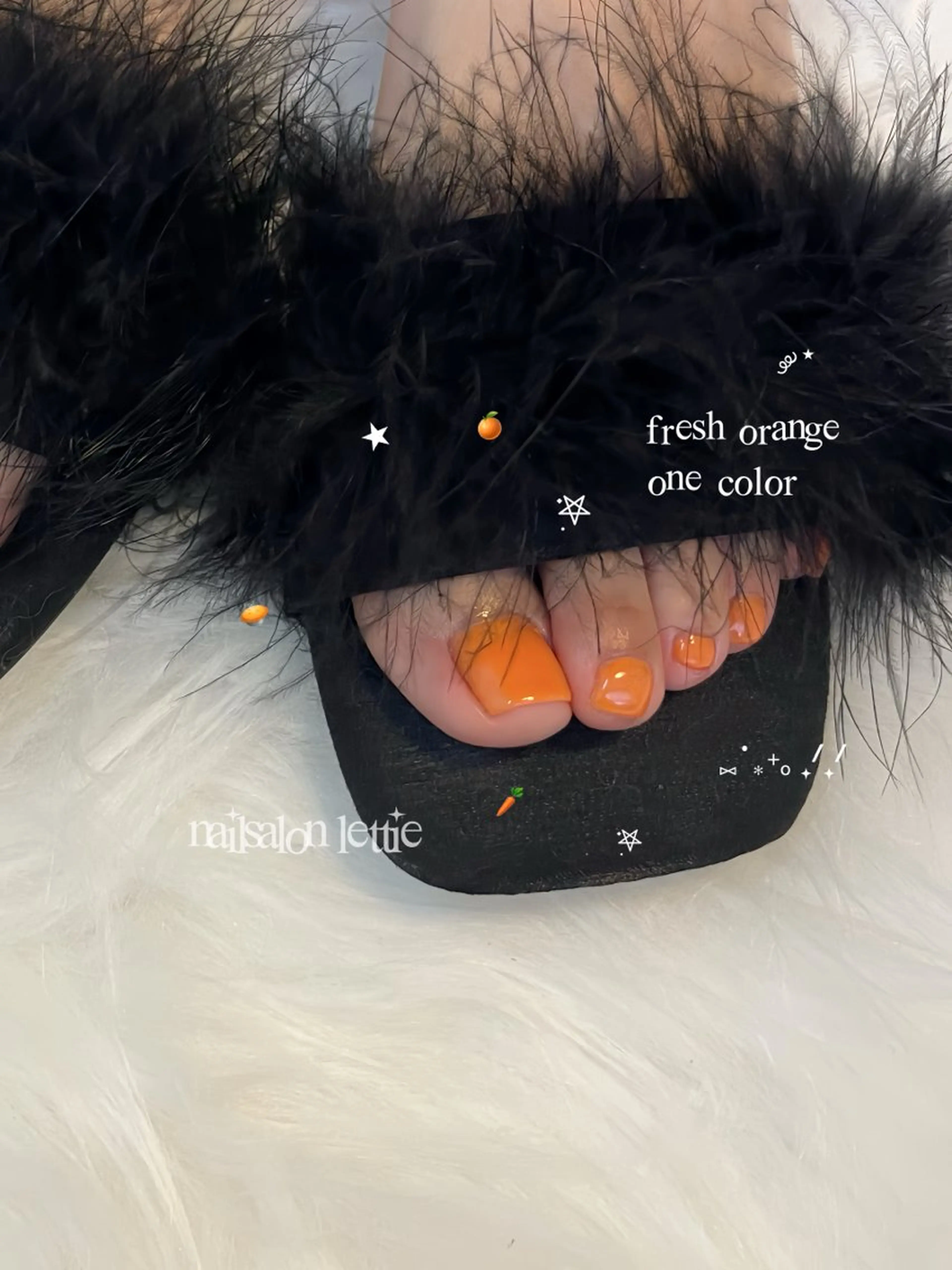 【10/9 new open🎀】　ぷるんとワンカラー🍒フットバス•オフケア込みの写真