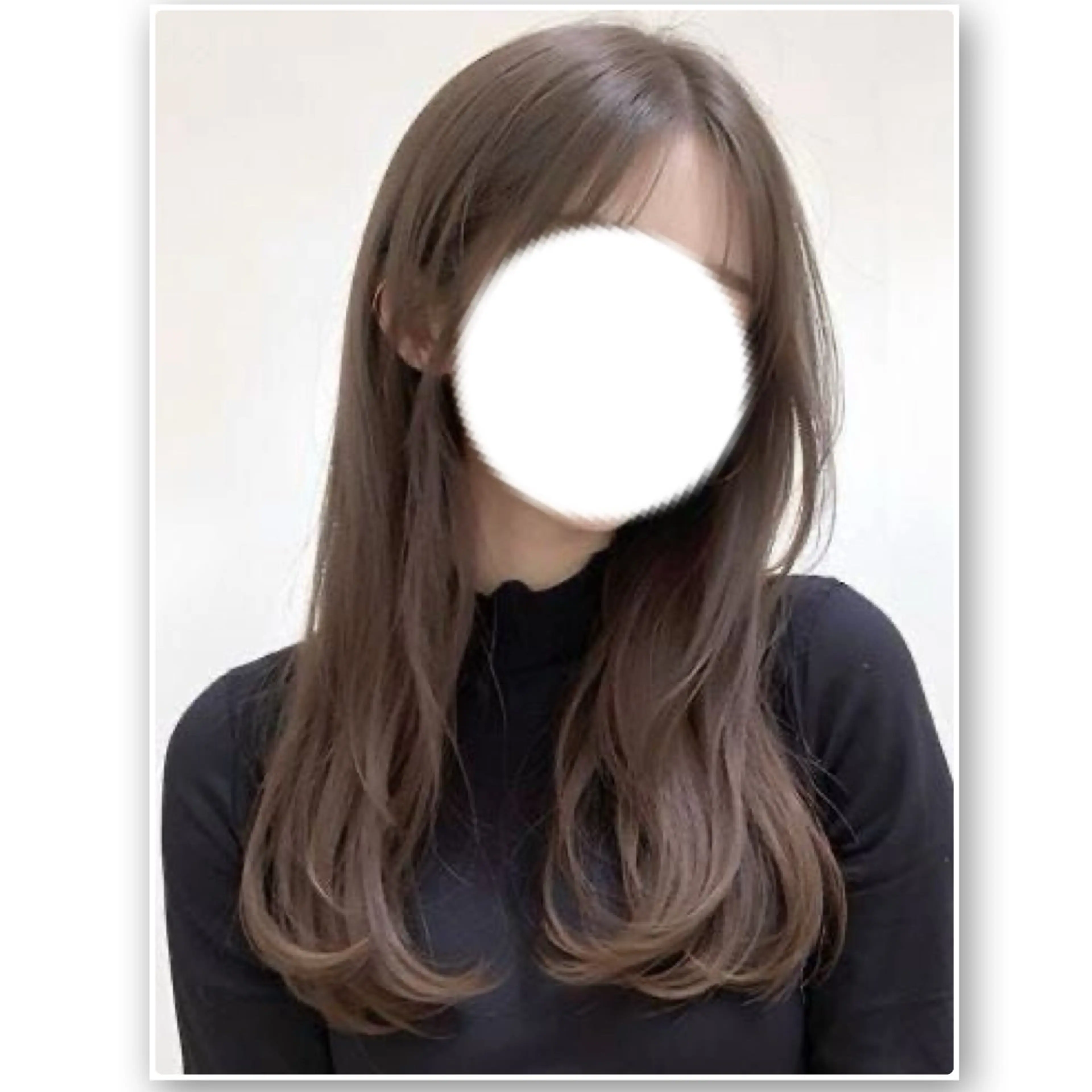 顔周りレイヤー✂️の写真