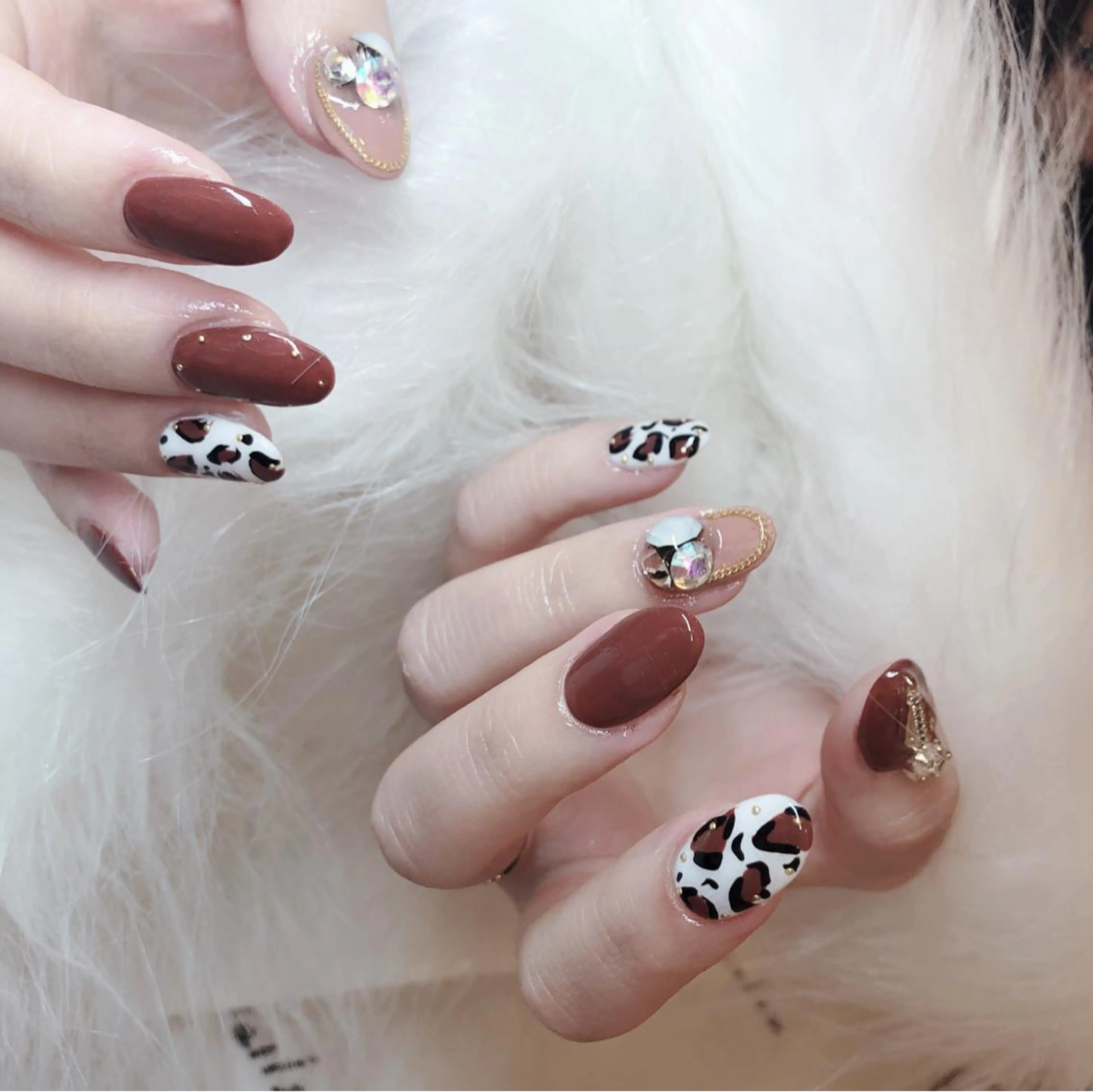 ネイル ハンドネイル 🖤スカルプ R🖤のネイルデザイン
