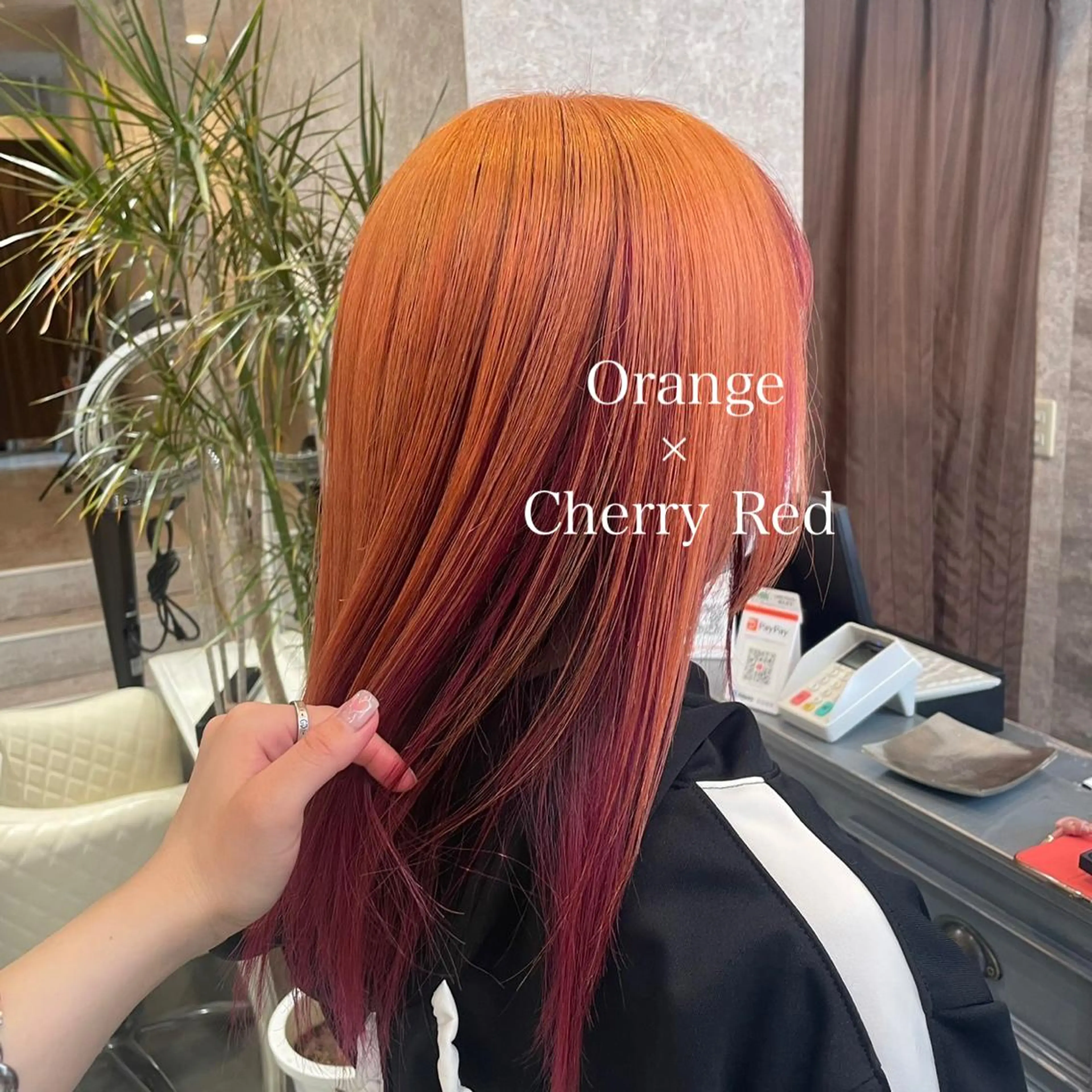 セミロング カラー ブリーチ ダブルカラー グラデーションカラー ハイライトカラー インナーカラー 💈Blanco💈 カラー&ケア🌈のヘアスタイル