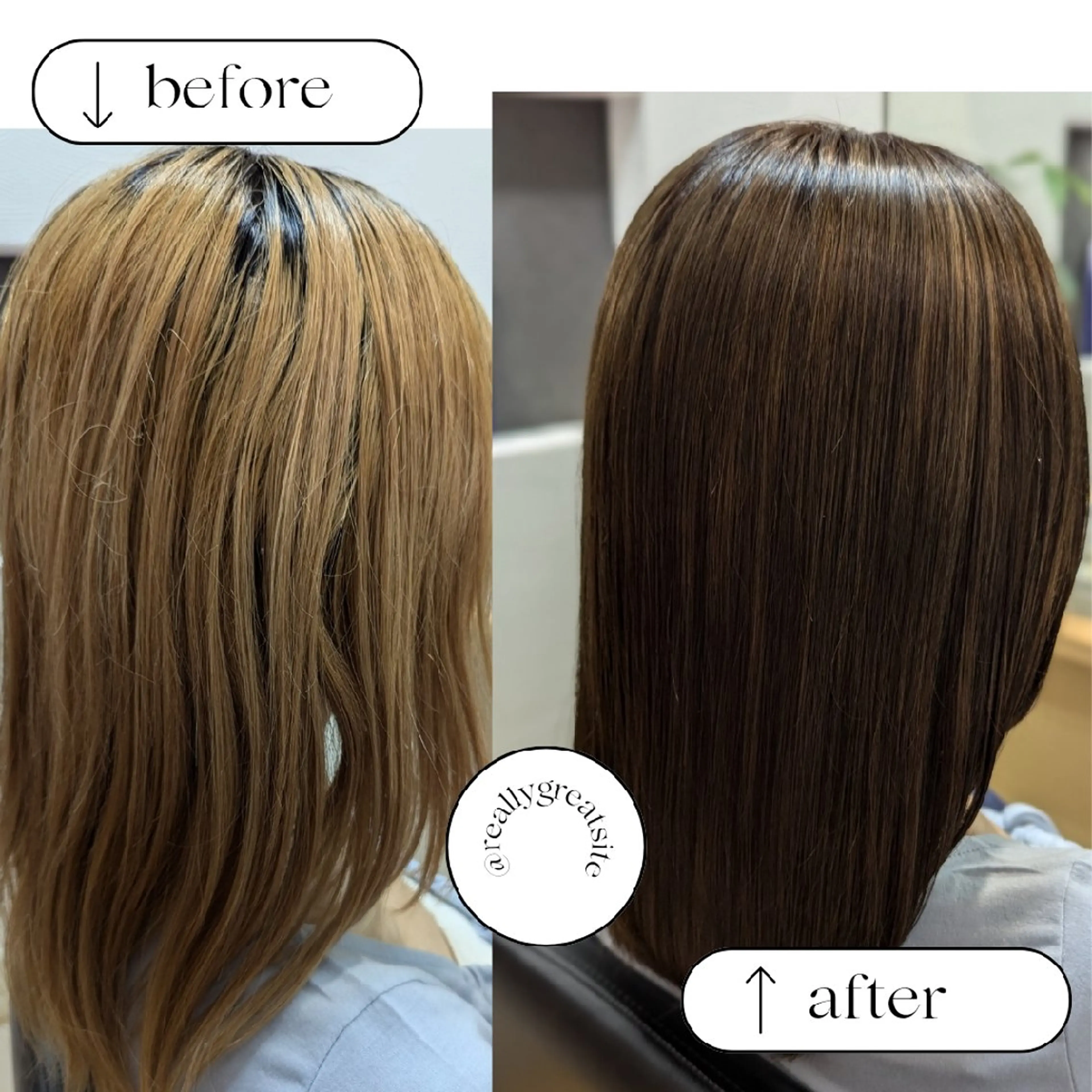 カラー ブリーチ カット ヘアカラー トリートメント 縮毛矯正・髪質改善専門店 髪屋こころ 東川口店所属・峯村 衣舞のヘアスタイル