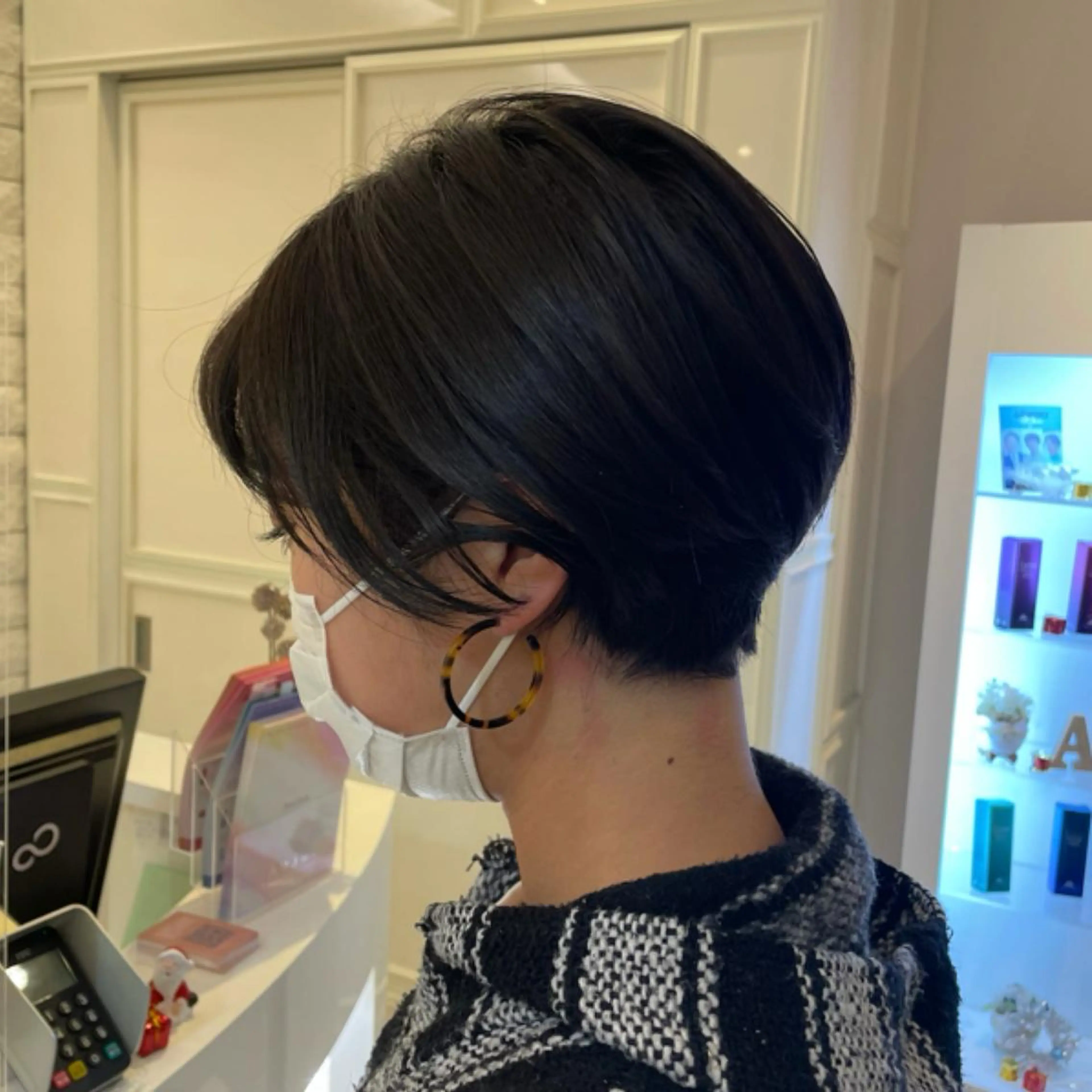 ショート BiBi  藪 菜月のヘアスタイル