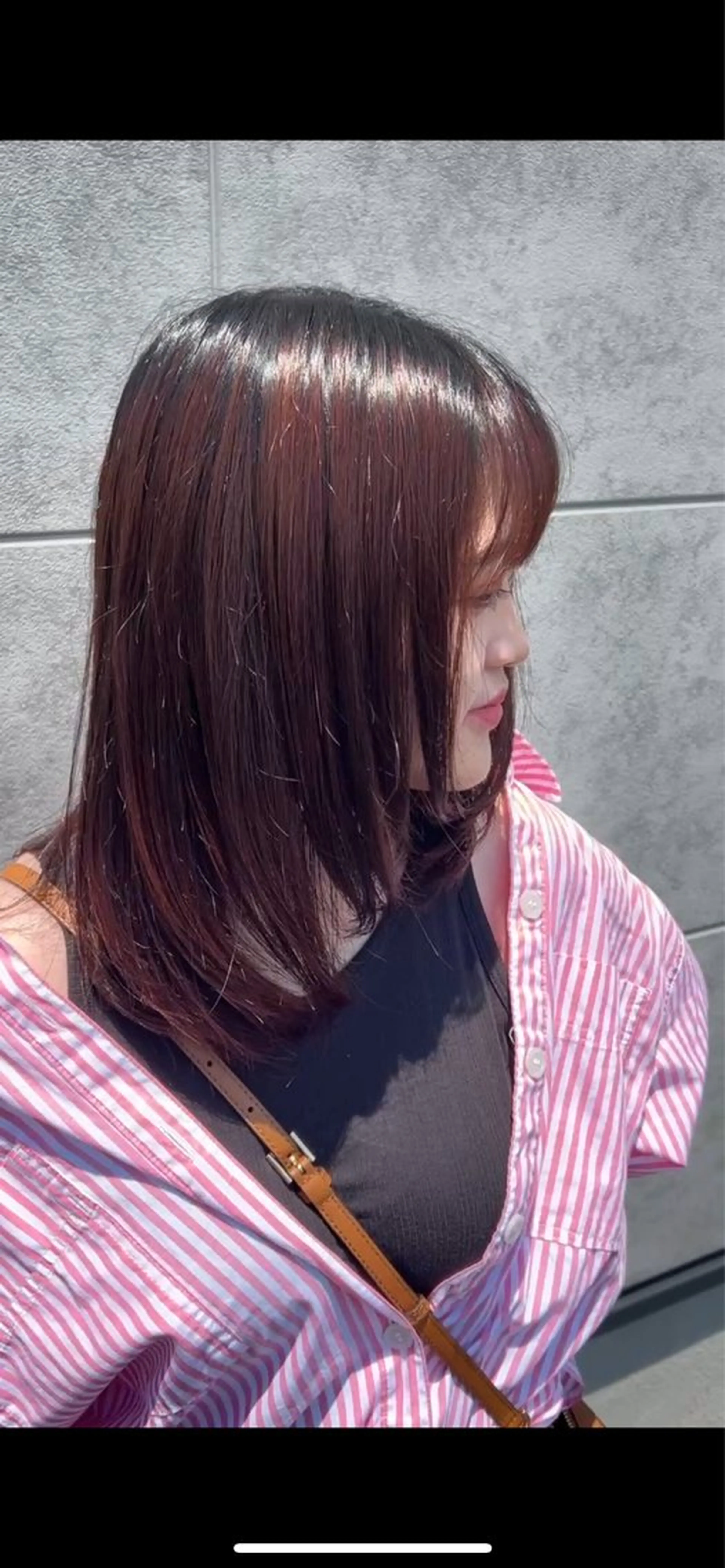 レイヤーカット（ロング）の写真