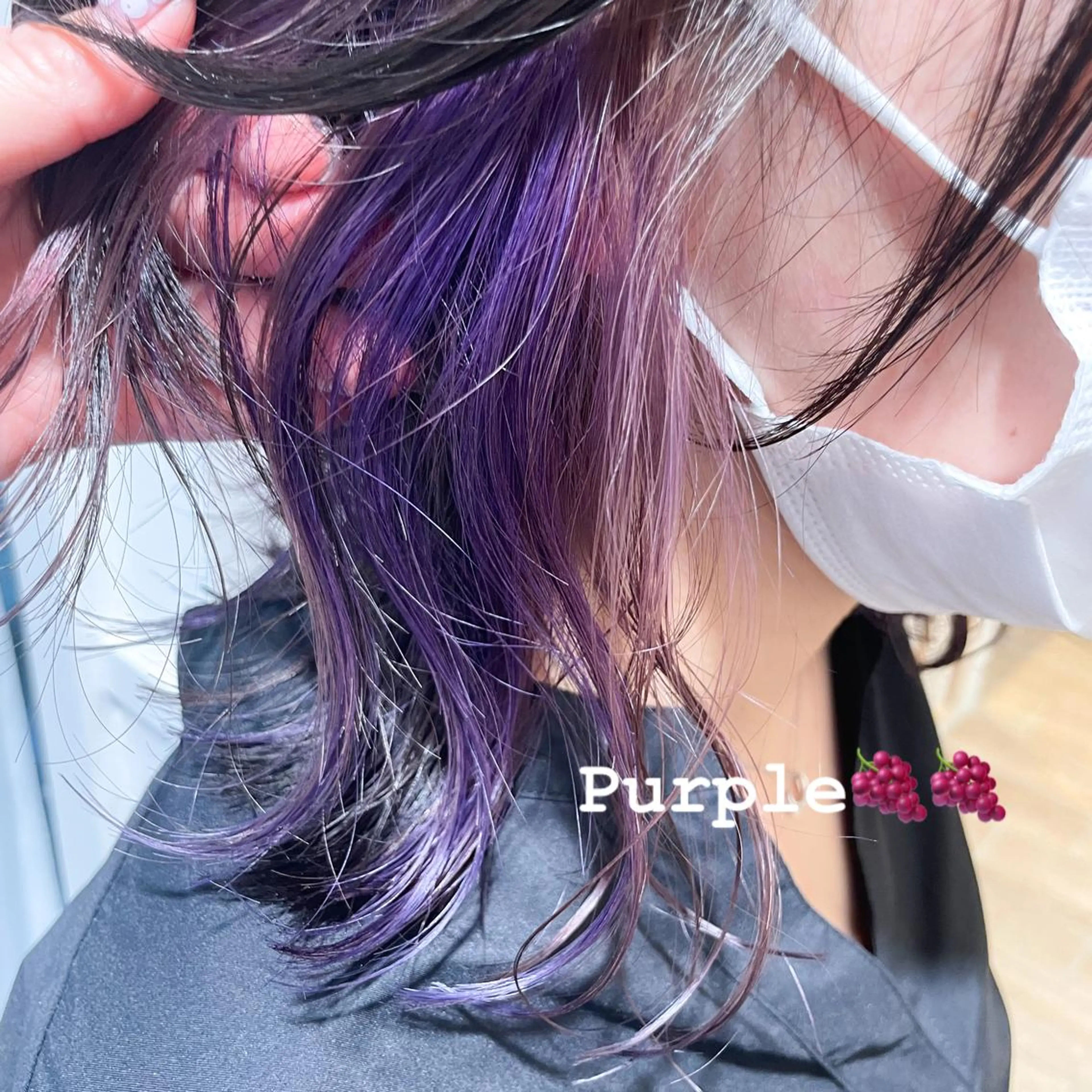 ミディアム カラー ブリーチ ヘアカラー ✨カラー支持No.1 🧸ワキ カナコ🧸のヘアスタイル