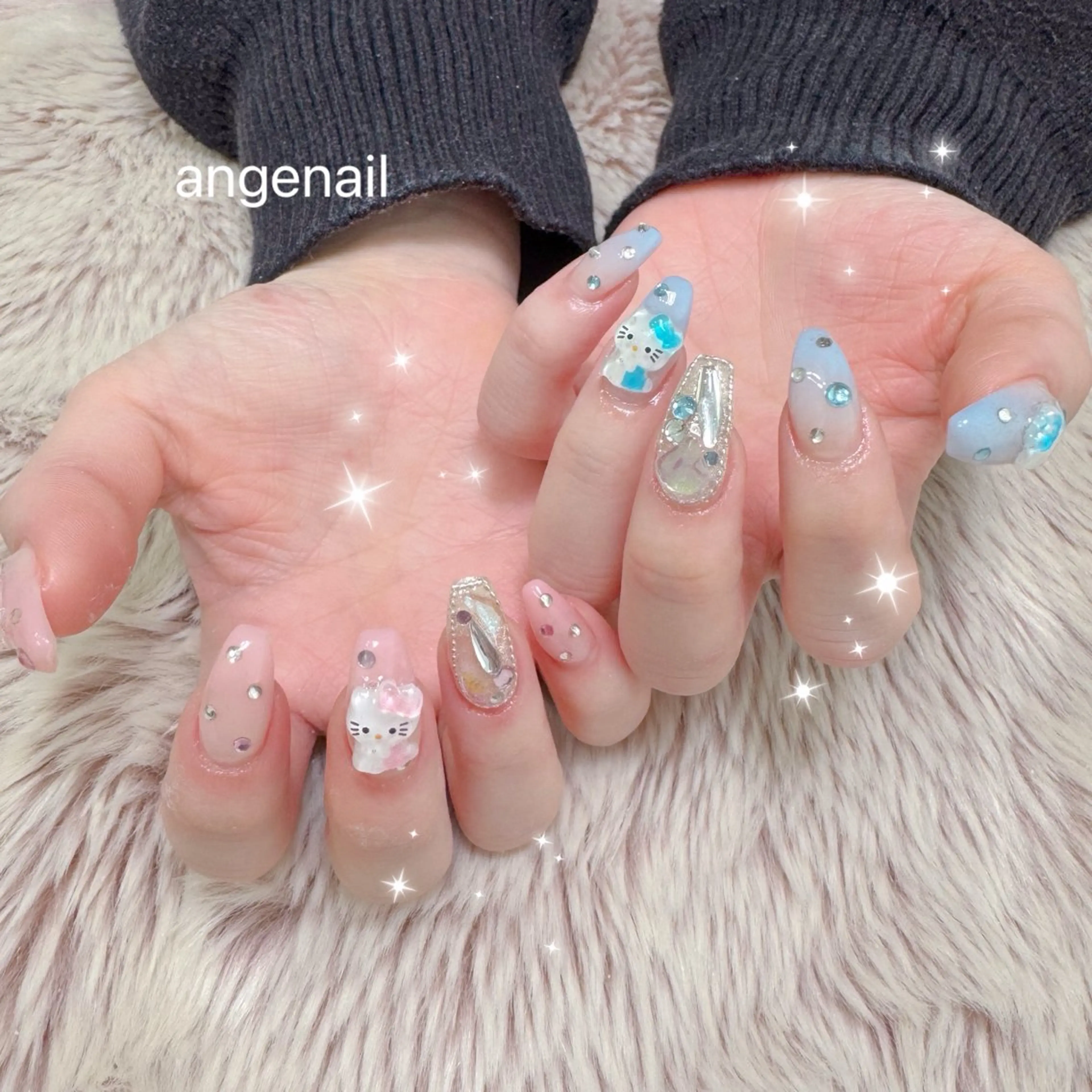 ネイル ハンドネイル オーナーネイリスト MAKIのネイルデザイン