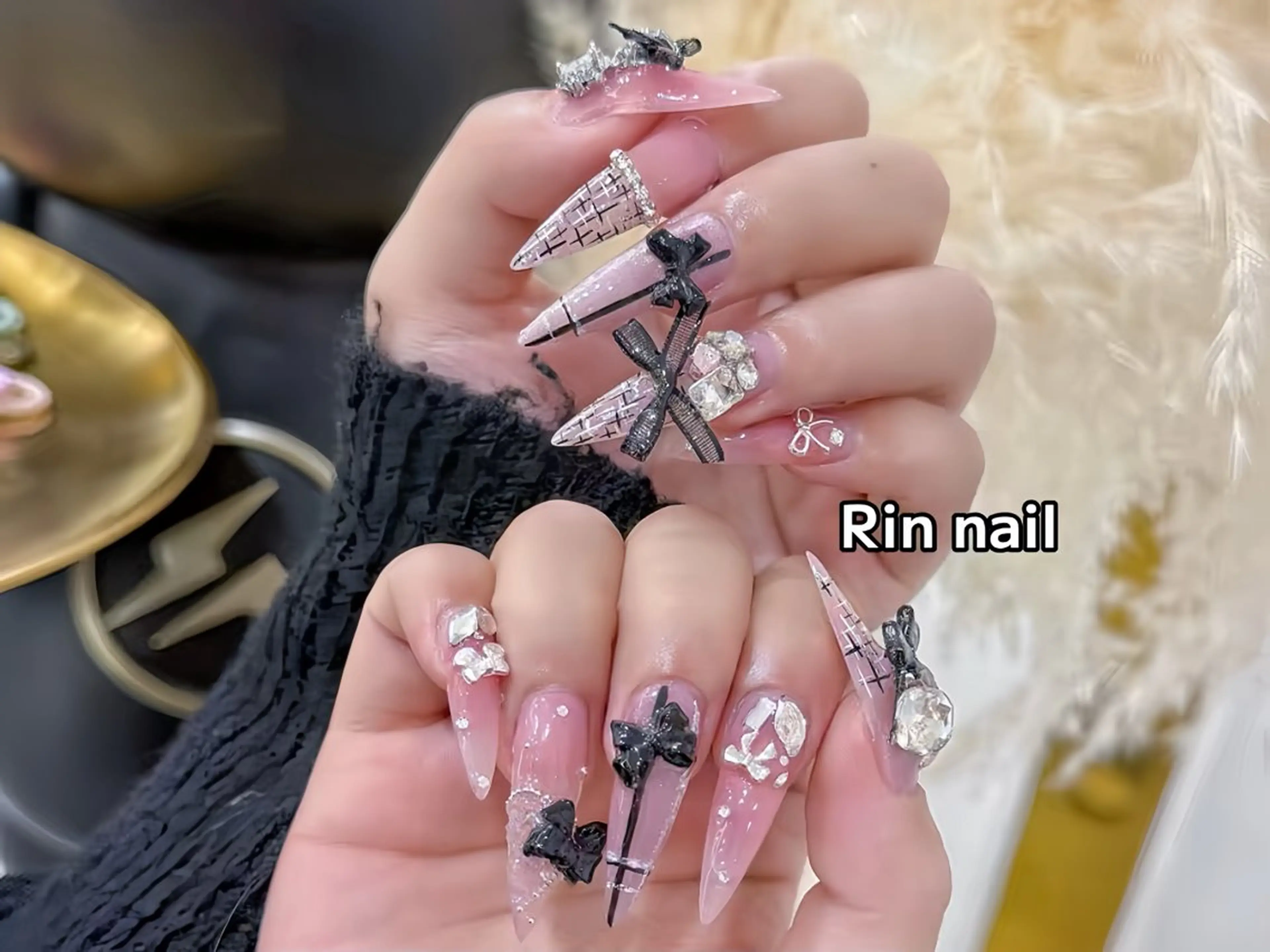 メンズ ネイル ハンドネイル Rin Nail 新大久保店のネイルデザイン