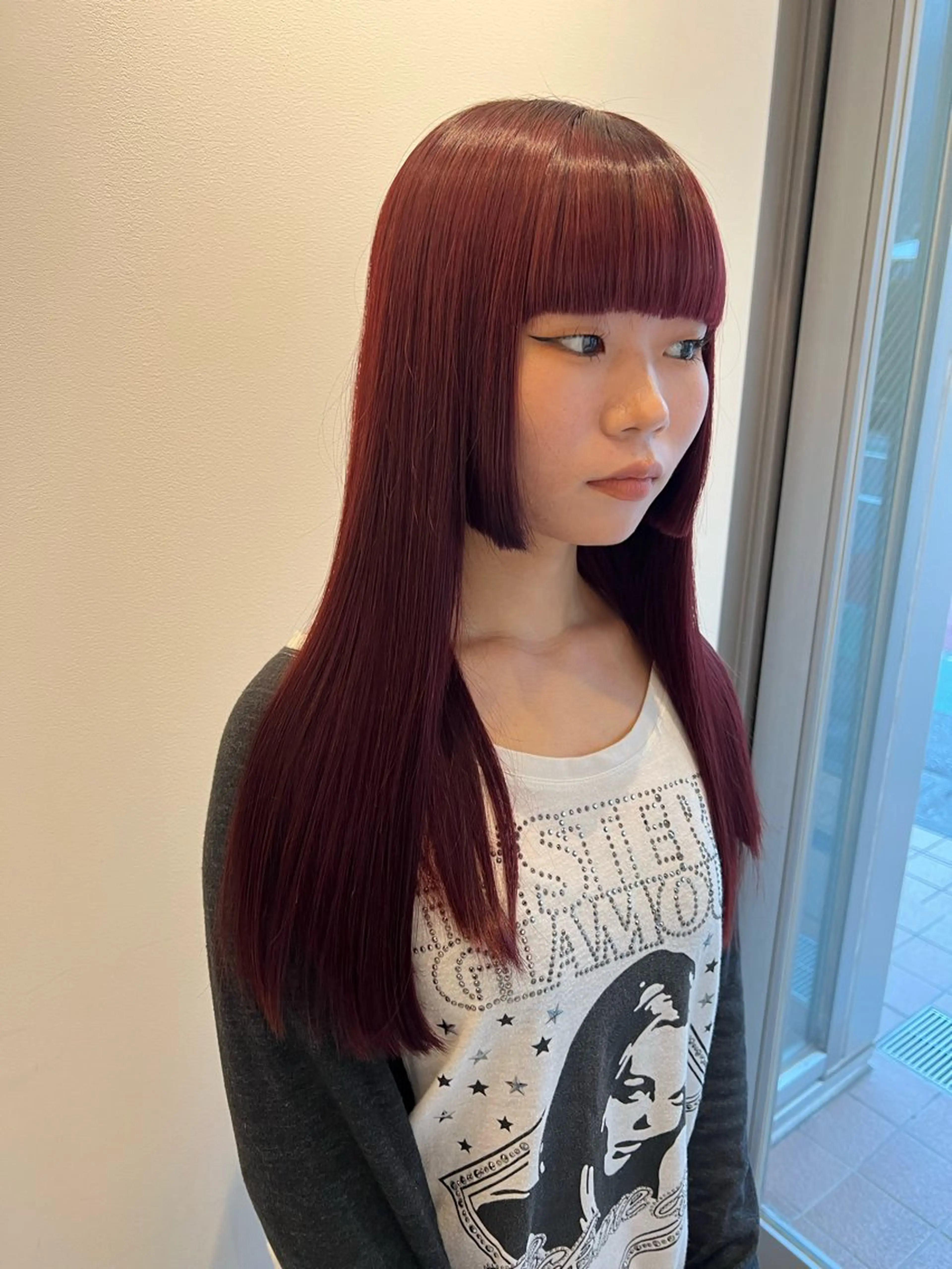 ロング カラー 色落ち可愛い艶ハイト ーン🧊AZUKIのヘアスタイル