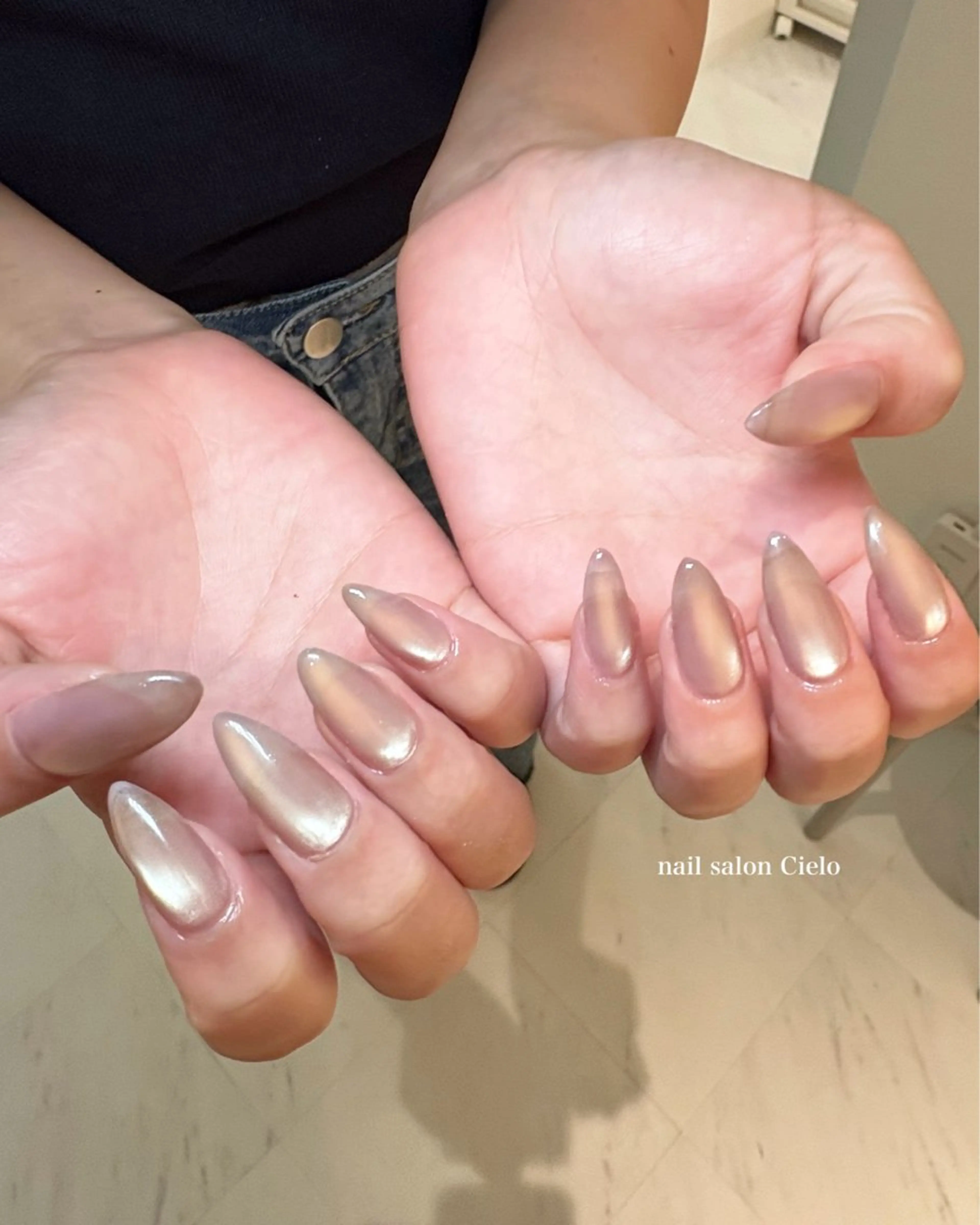 🎀マグネットネイル¥5500(オフ込み/オフなし可)の写真