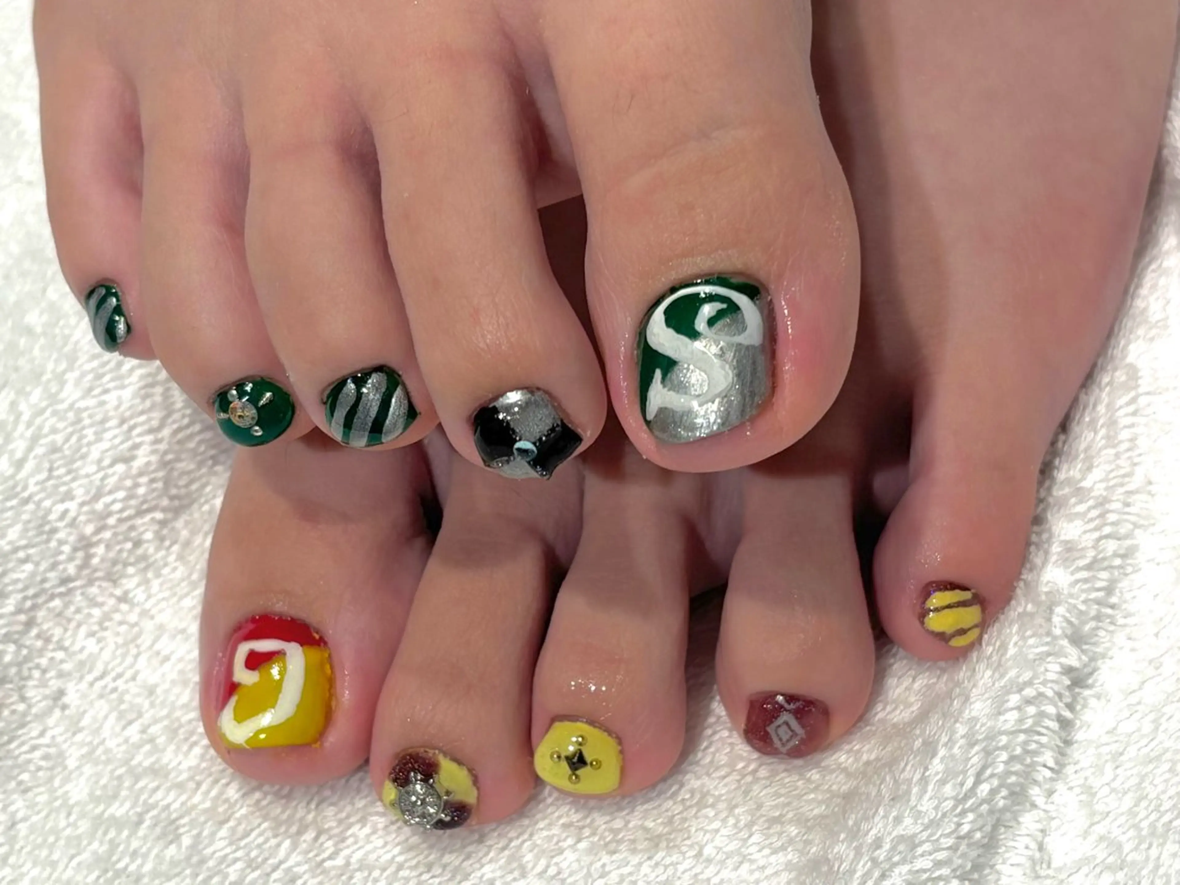 ネイル フットネイル CECIL beauty labo所属・田中 梨奈のネイルデザイン