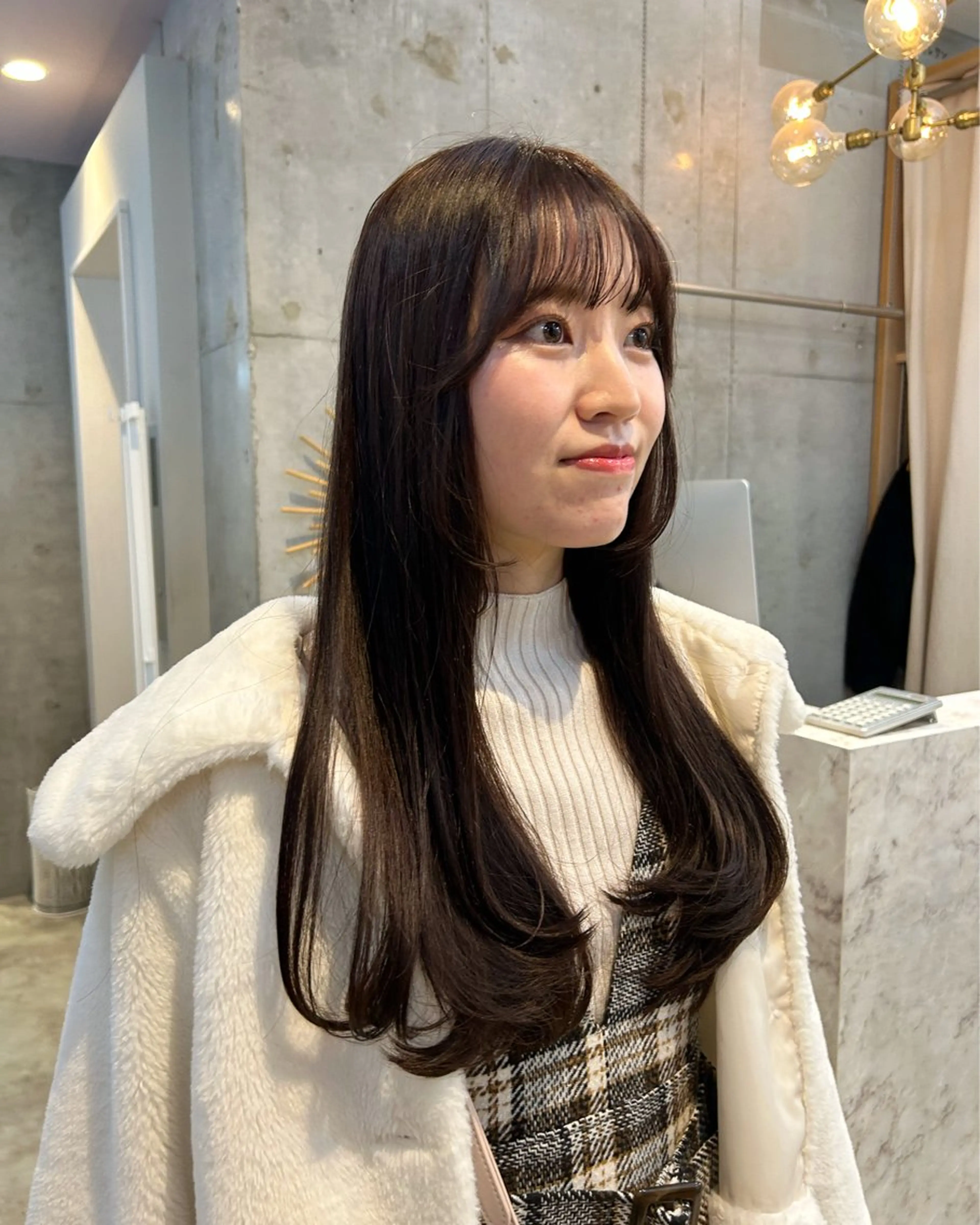 ロング カラー カット ヘアカラー 表参道OLSEN✂︎ nanamiのヘアスタイル